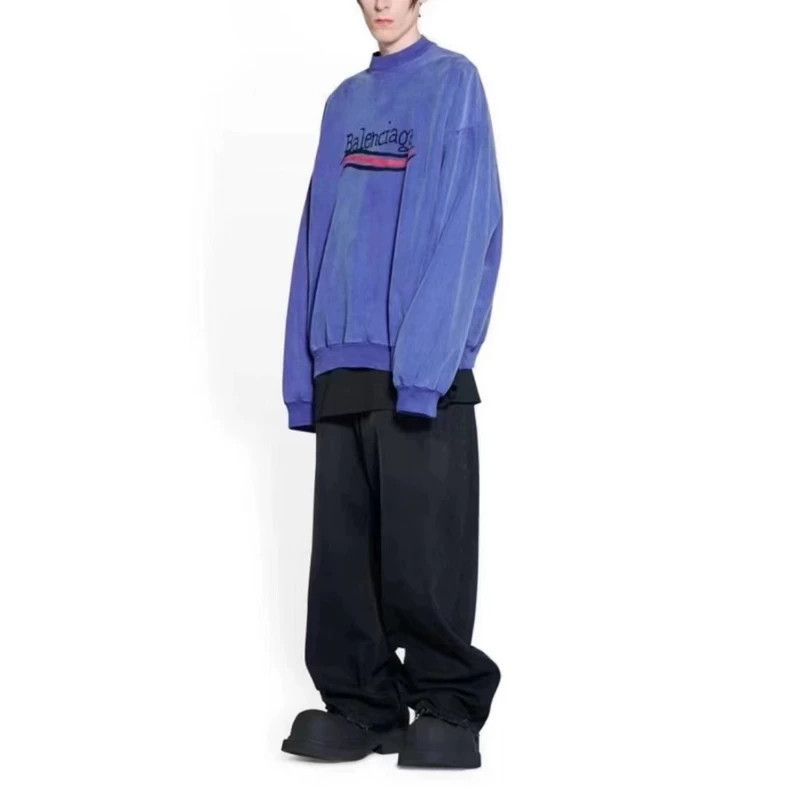 Balenciaga Balenciaga 23ss Doodle Cola Penetrates Logo to Make Old Col Size US M / EU 48-50 / 2 - 2 Thumbnail