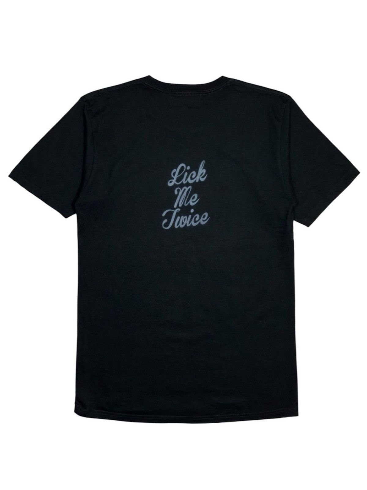 Japanese Brand MILKBOY HARAJUKU "LICK ME TWICE" T SHIRT Size US L / EU 52-54 / 3 - 4 Thumbnail