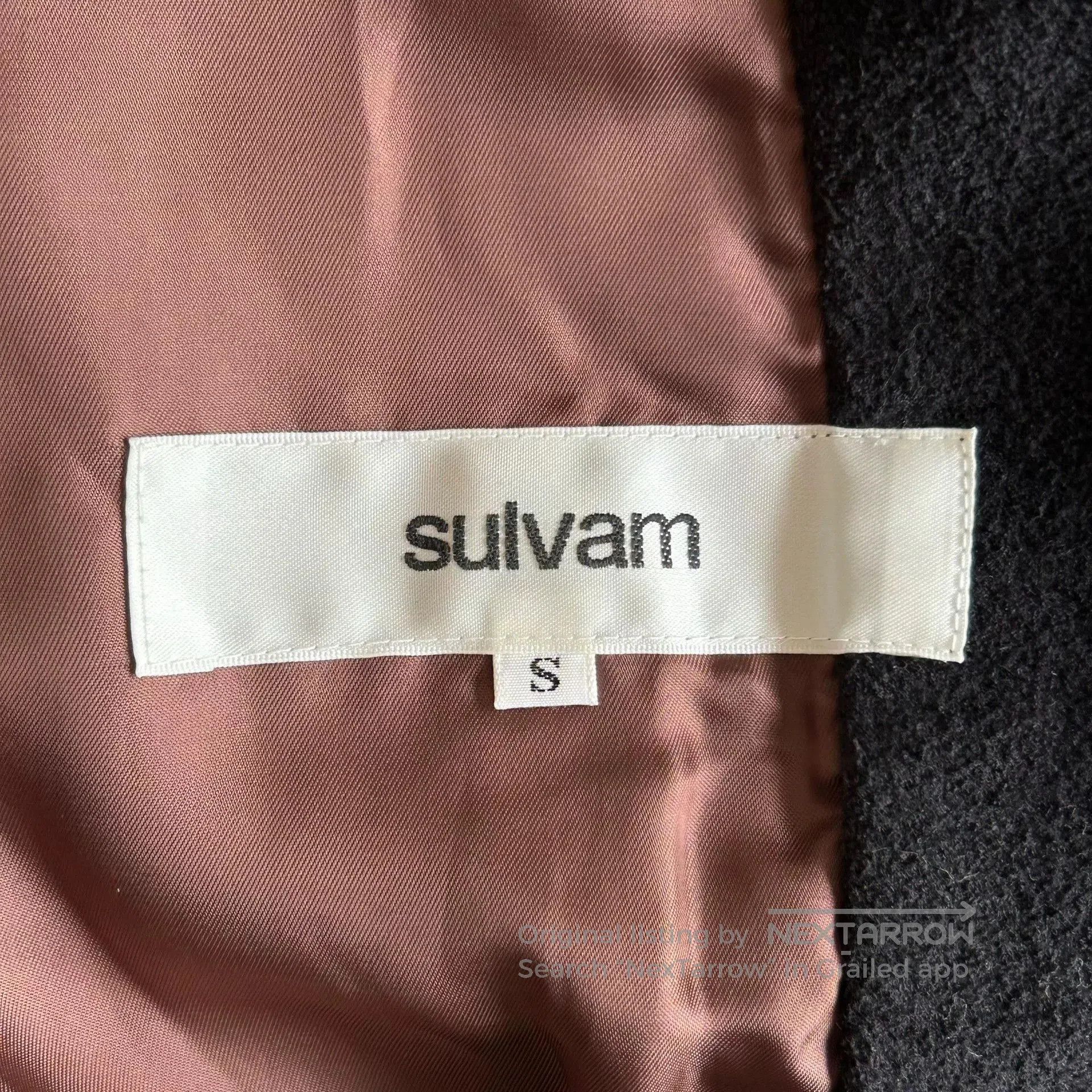 Sulvam black tailored suit jacket by Sulvam. Size US S / EU 44-46 / 1 - 7 Thumbnail