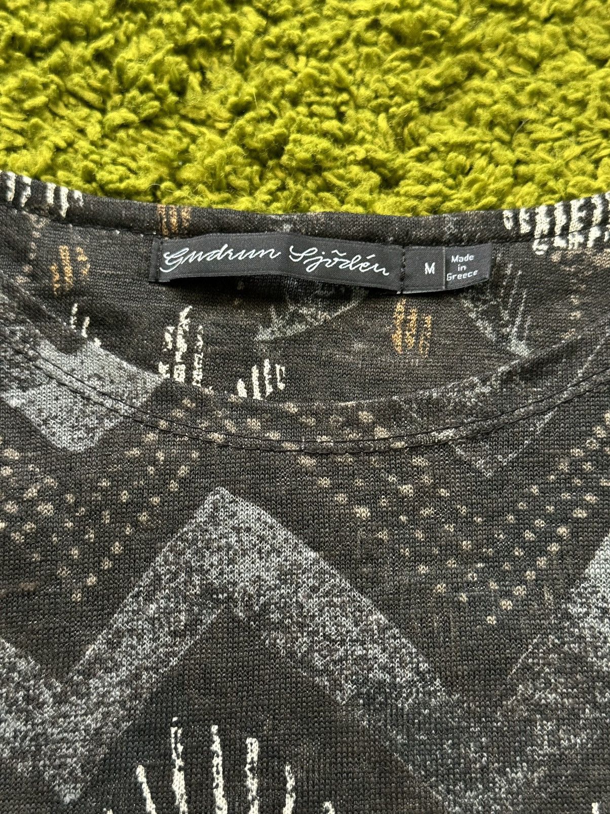Designer Gudrun Sjoden 100% linen avant garde blouse tunic Size M / US 6-8 / IT 42-44 - 5 Thumbnail