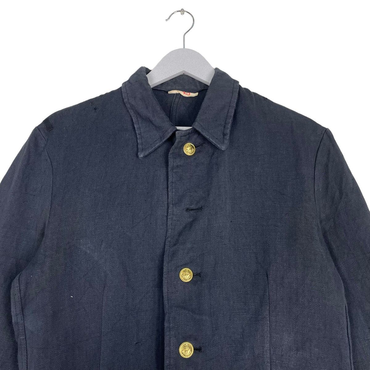 Vintage 💥50s NAVY MILITARY HBT JACKET Size US M / EU 48-50 / 2 - 2 Thumbnail