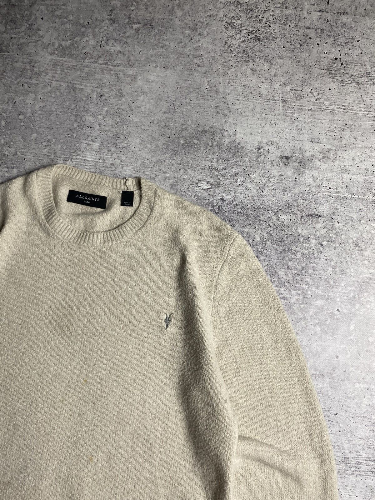 Allsaints Allsaints Vintage Wool Sweater Size US L / EU 52-54 / 3 - 3 Thumbnail