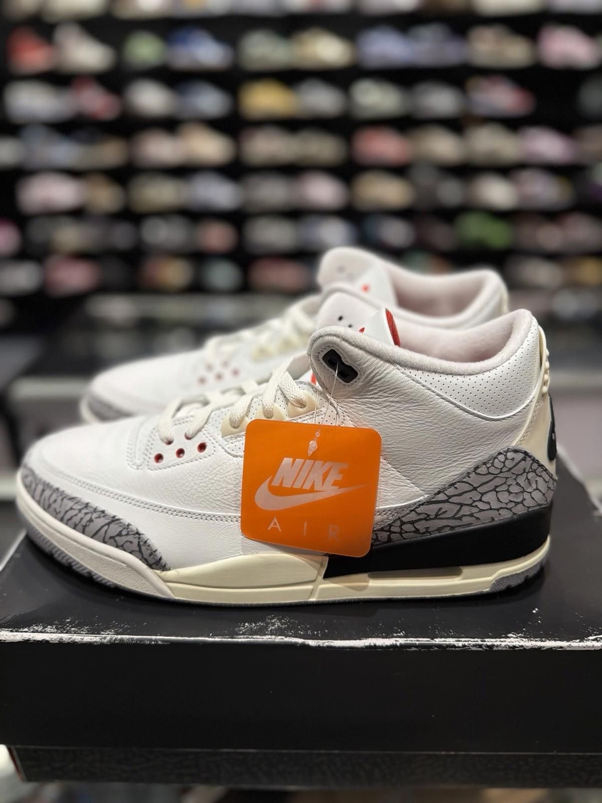 Jordan Brand Air Jordan 3 Reimagined White Cement Size 13 Men's Size US 13 / EU 46 - 4 Thumbnail