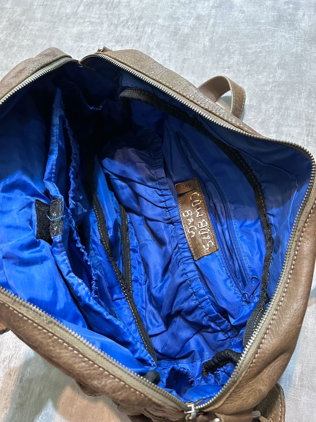 Genuine Leather The Diaperbag Cowboysbag Leather Crossbody/Shoulder Big Bag Size ONE SIZE - 4 Thumbnail