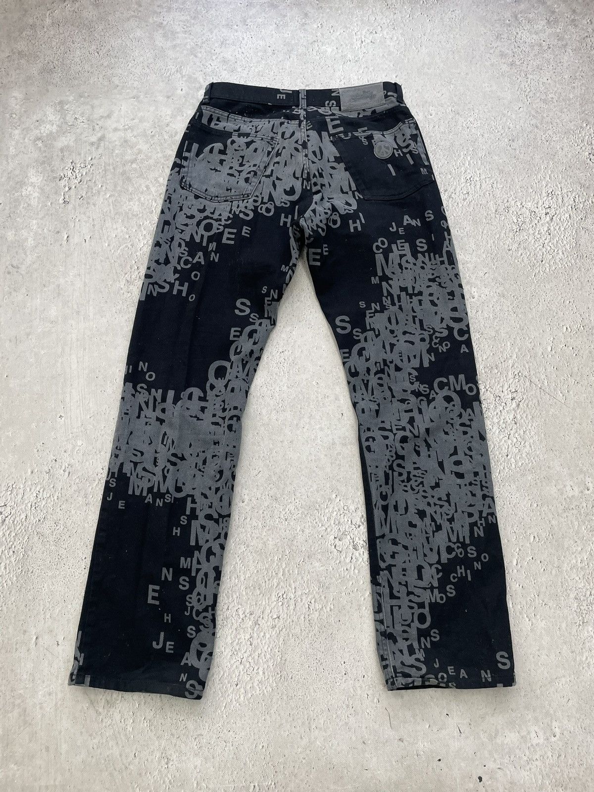 Moschino Rare monogram Moschino Jeans y2k monogram baggy pants jeans Size US 32 / EU 48 - 10 Thumbnail