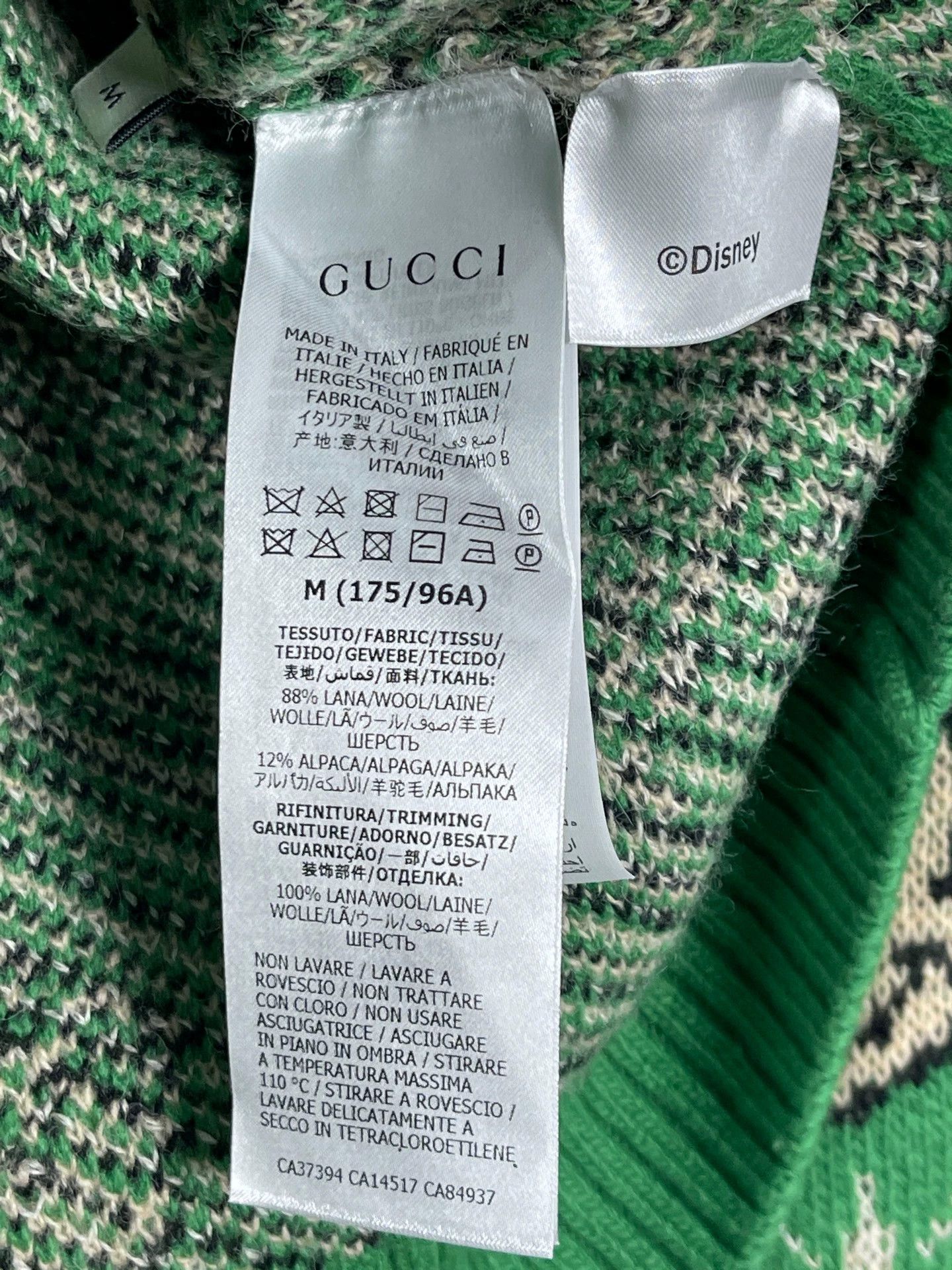 Gucci Gucci Mickey Sweater M New Size US M / EU 48-50 / 2 - 6 Thumbnail