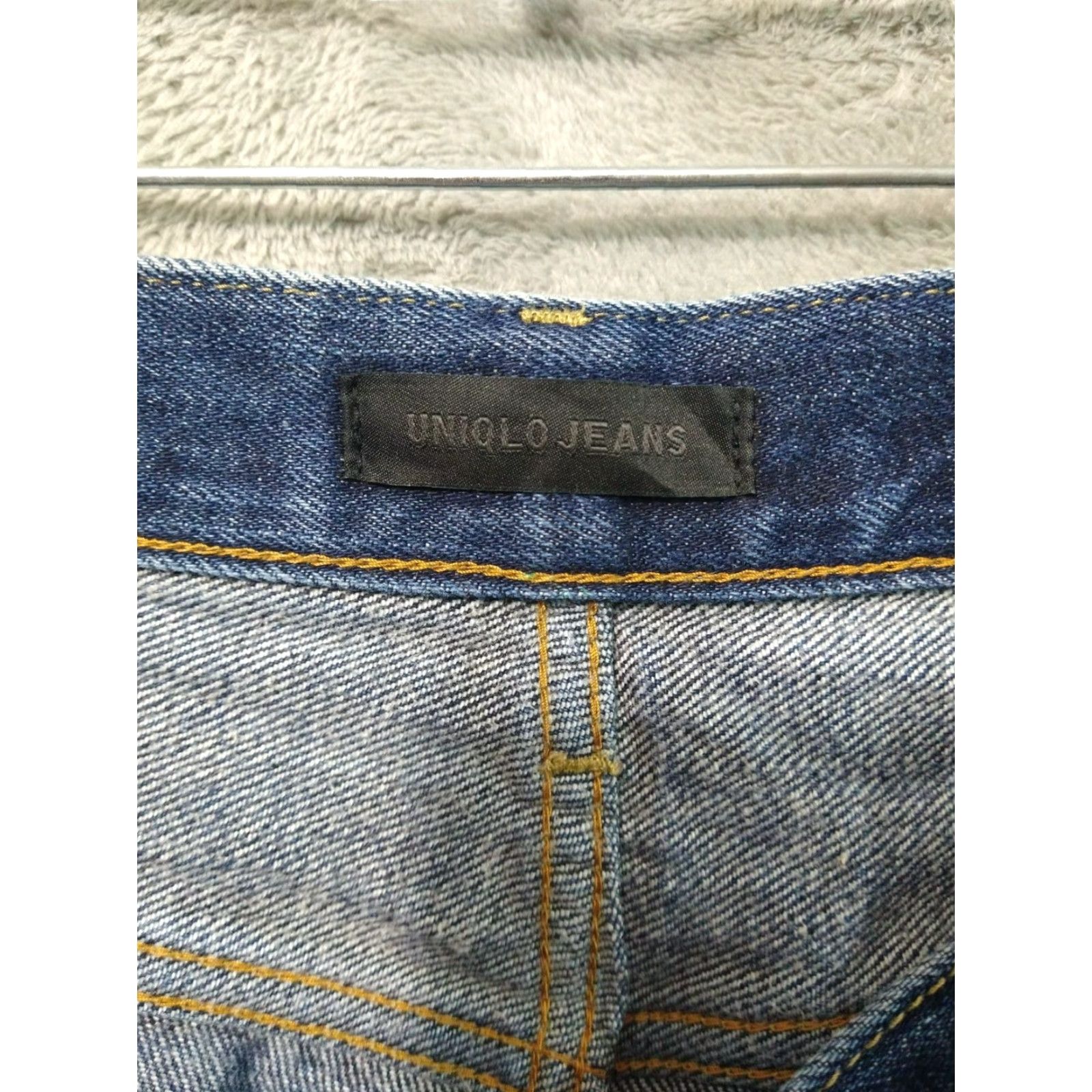 Uniqlo UNIQLO Jeans Men 36x34 Denim Straight Leg Mid Rise Regular Fit Blue 5-Pocket Mens 36 Waist 34 Inseam Stretch Regular Type: Jeans Size US 36 / EU 52 - 7 Thumbnail