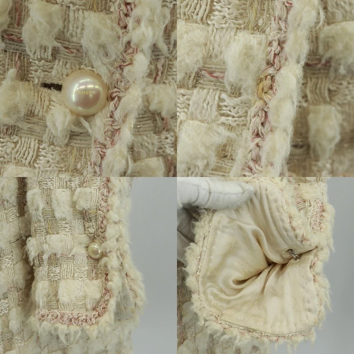 Chanel Chanel Tweed Jacket Skirt Setup Size US XXS / EU 40 - 4 Thumbnail