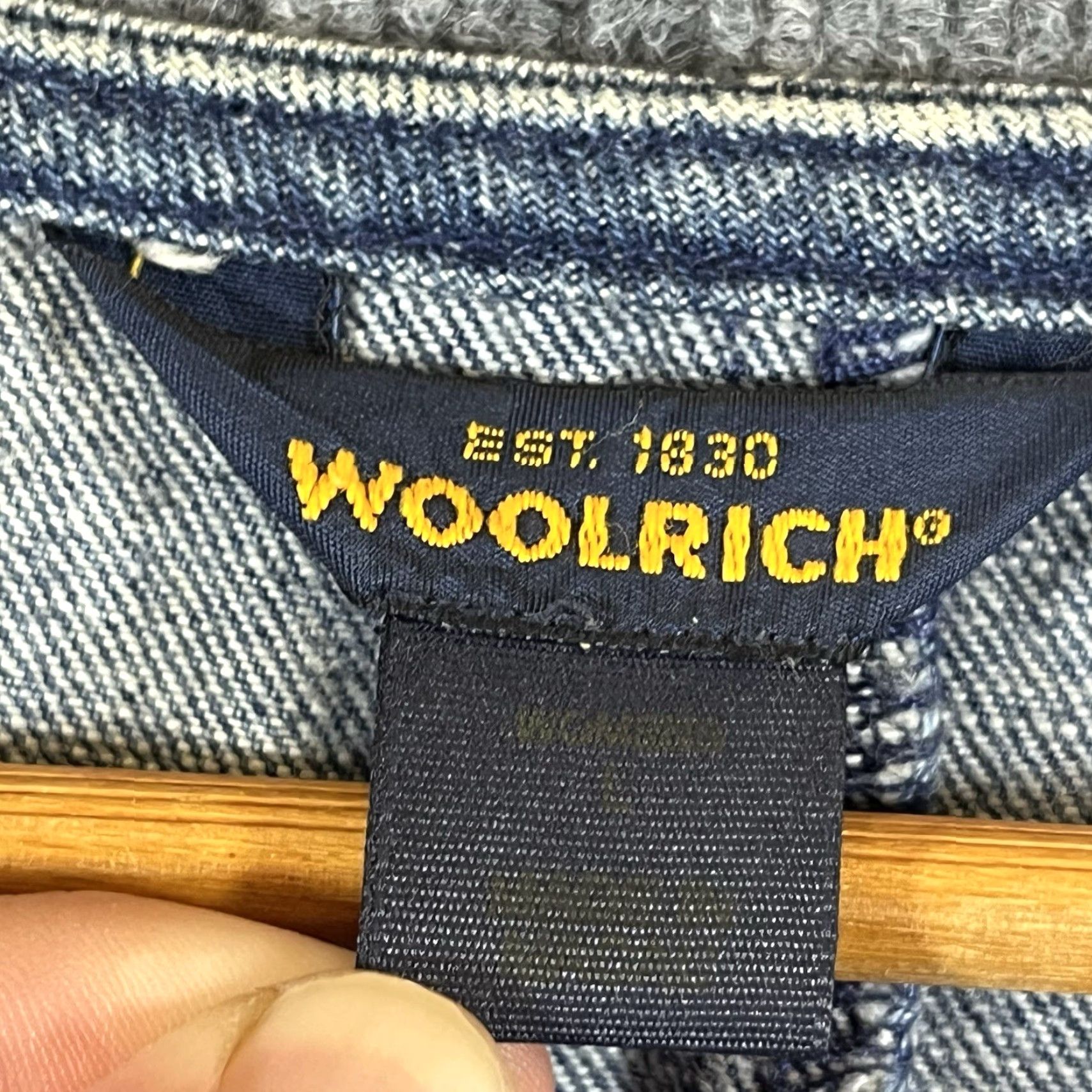 Vintage VINTAGE Woolrich Dress Jumper A-Line Midi Denim 100% Cotton Blue Sleeveless Round Neck Pockets Bohemian Western Vintage Women L Regular Size L / US 10 / IT 46 - 7 Thumbnail