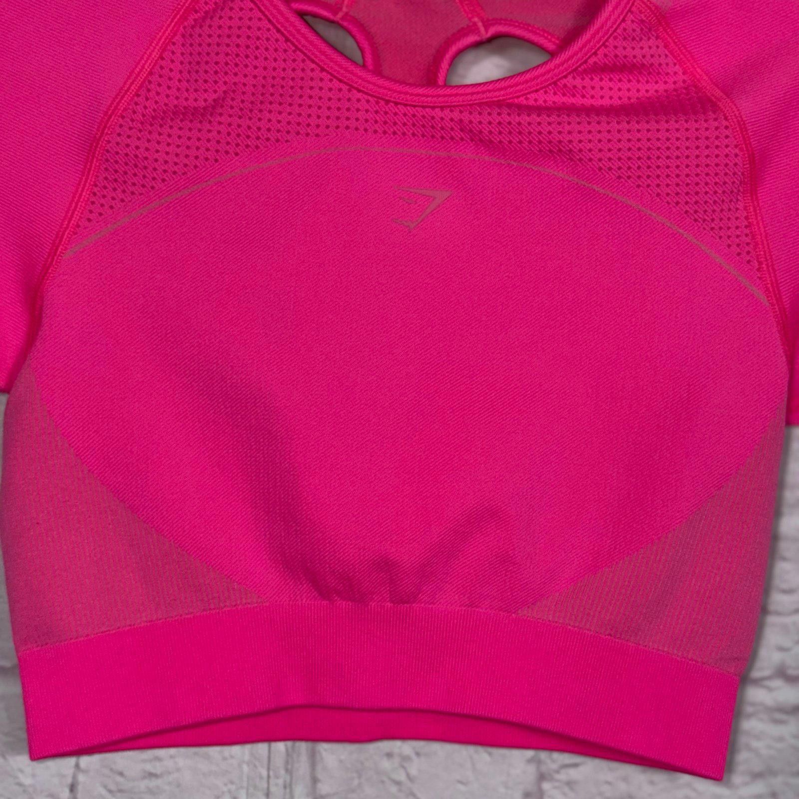 Gymshark Gymshark Gymshark Ultra Seamless Crop Top XS Size XS / US 0-2 / IT 36-38 - 2 Thumbnail