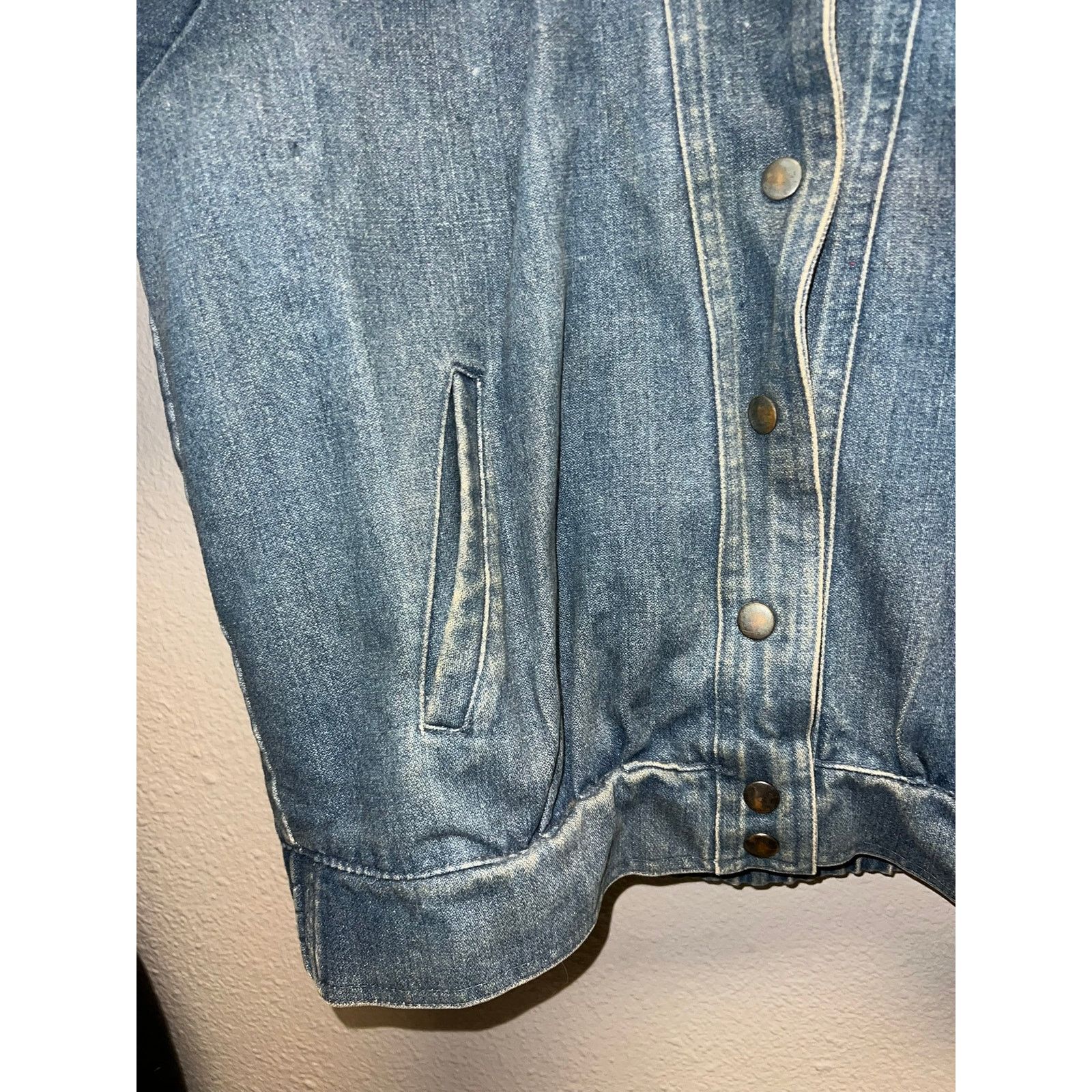 Vintage Womens Vintage Sergio Valente Denim Jacket Button Up 90s l Size L / US 10 / IT 46 - 5 Thumbnail