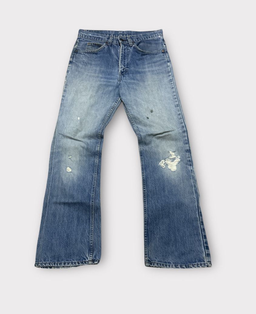 Levi's Made & Crafted Flare 70s LEVIS 517 f STAMP BUTTON 8 DISTRESSED BOOT CUT Size US 31 - 1 Thumbnail