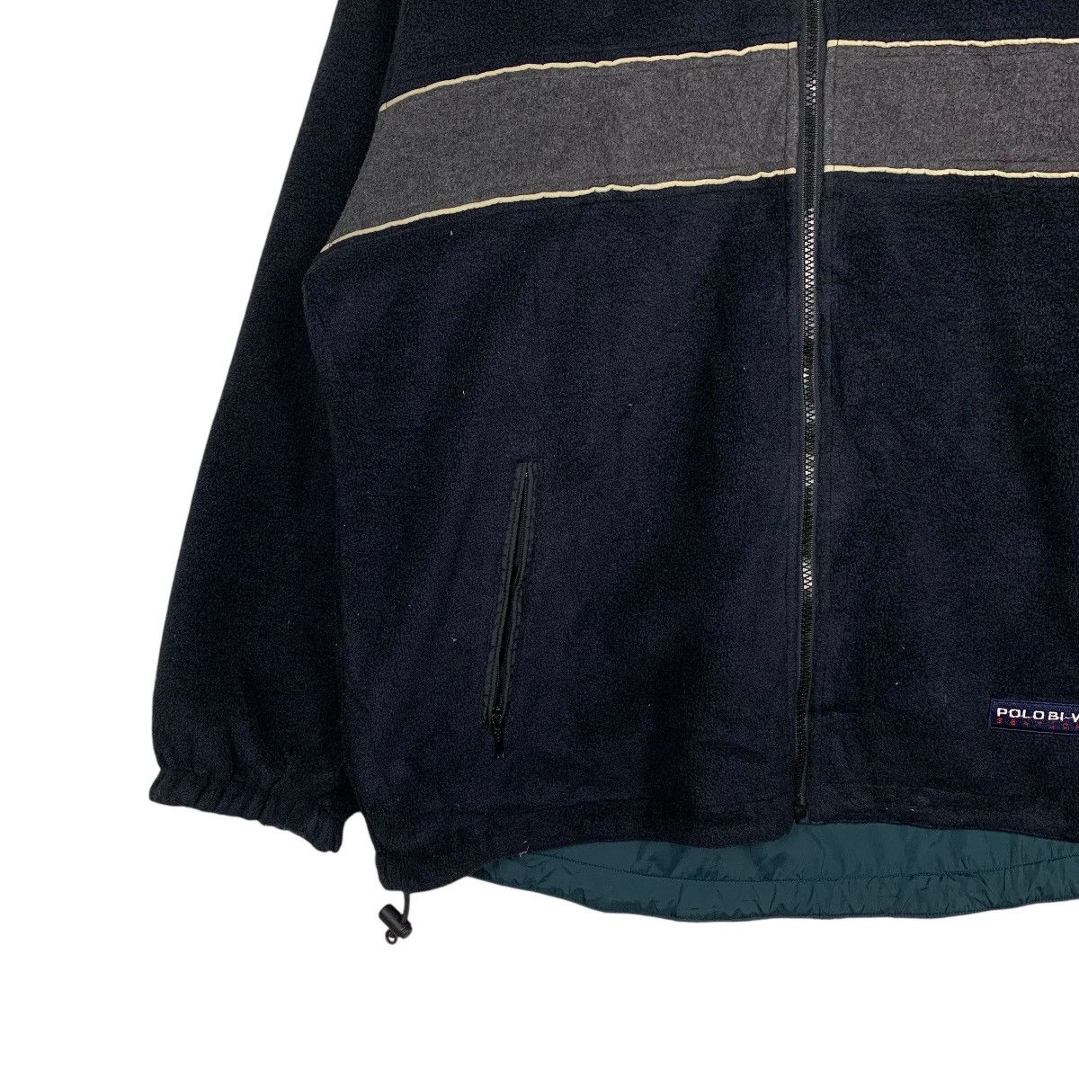 Japanese Brand Polo Bi-Way Sentroran Fleece Jacket Size US L / EU 52-54 / 3 - 5 Thumbnail