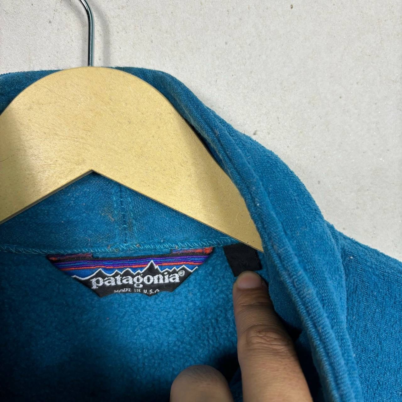 Patagonia Vtg 90s Patagonia Synchilla Full Zip Fleece Blue M USA Made Size US M / EU 48-50 / 2 - 4 Thumbnail