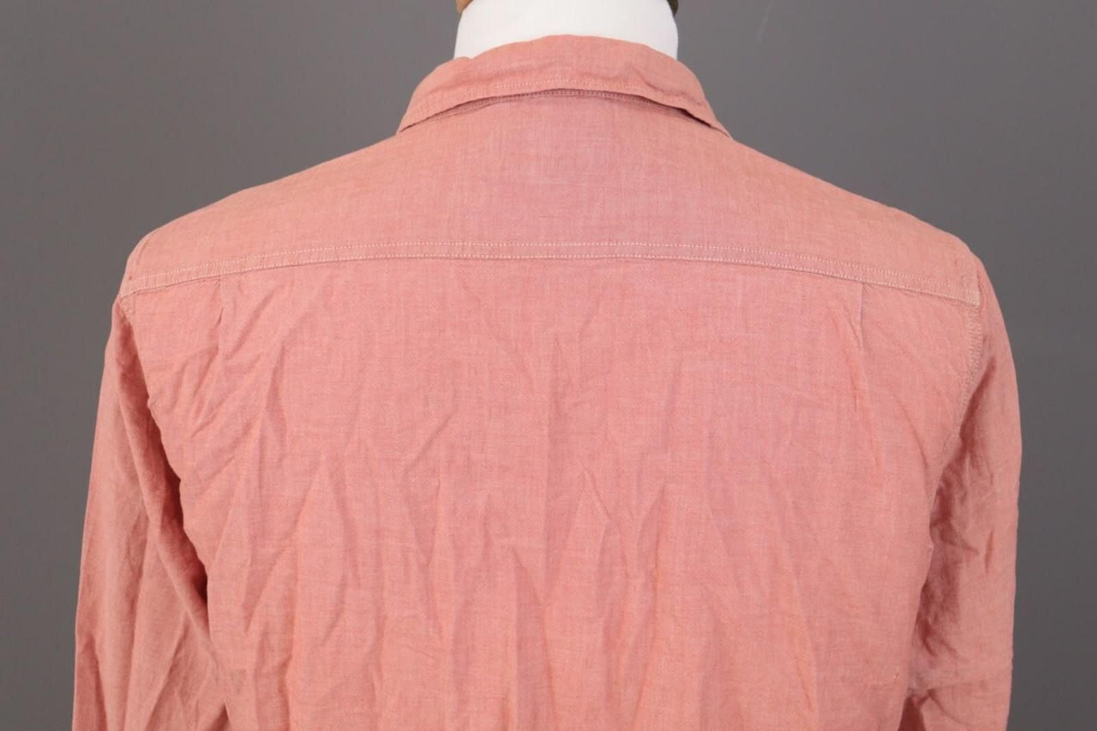 Denim & Supply Ralph Lauren Denim & Supply Ralph Lauren Peach Pockets Shirt Sz L Size US L / EU 52-54 / 3 - 12 Thumbnail