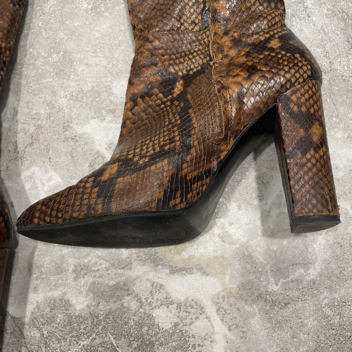 Other ITALIAN COSSACKS SNAKE COWBOY 90s BOOTS SHOES VINTAGE Size US 8.5 / IT 38.5 - 7 Thumbnail
