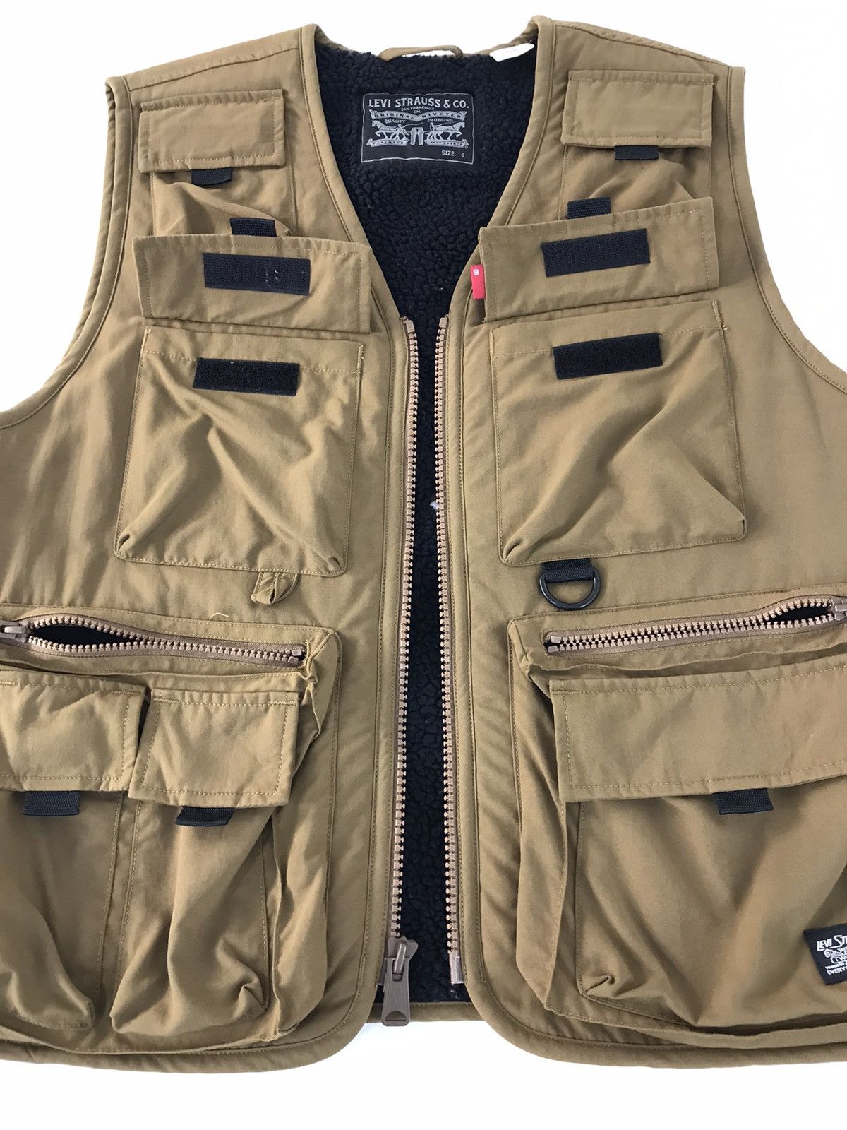 Japanese Brand × Levi's Vintage Vest Levi’s Fleece Inner Distressed Fleece Inner Size US M / EU 48-50 / 2 - 7 Thumbnail
