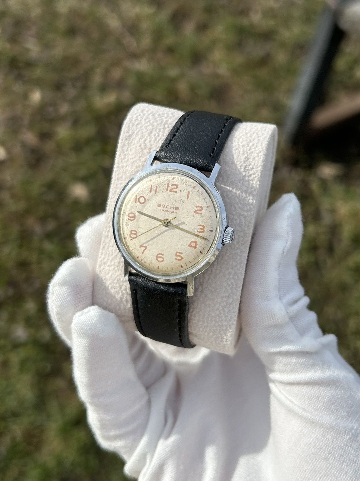 Vintage Vintage Vesna Watch USSR Soviet Mechanical Authentic 1970s Size ONE SIZE - 10 Thumbnail
