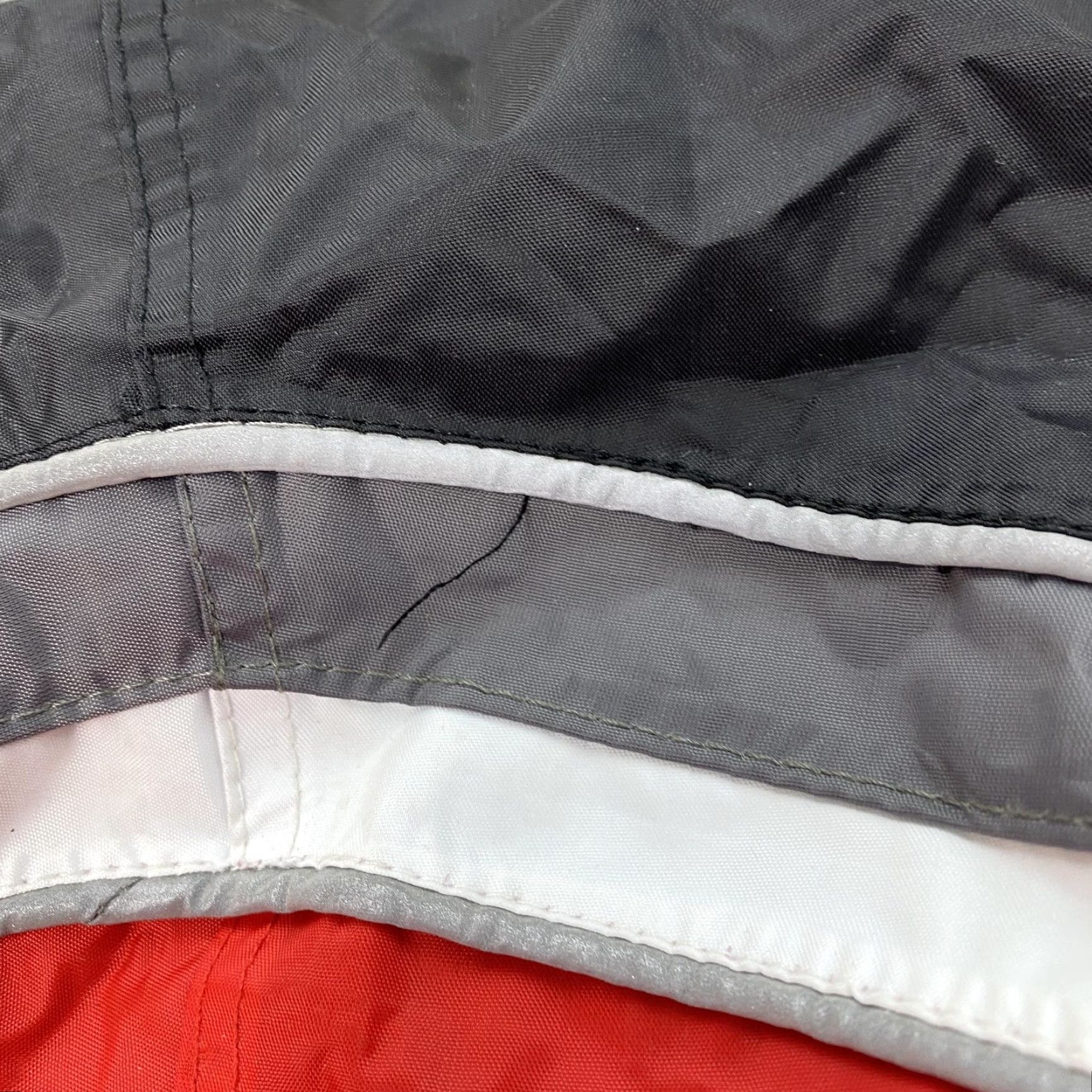 Vintage VINTAGE Tour Master Elite Series II Rainsuit Jacket Mens XL Motorcycle Hood Waterproof Red Striped Pattern 1980s Mens Size 46R - 5 Thumbnail