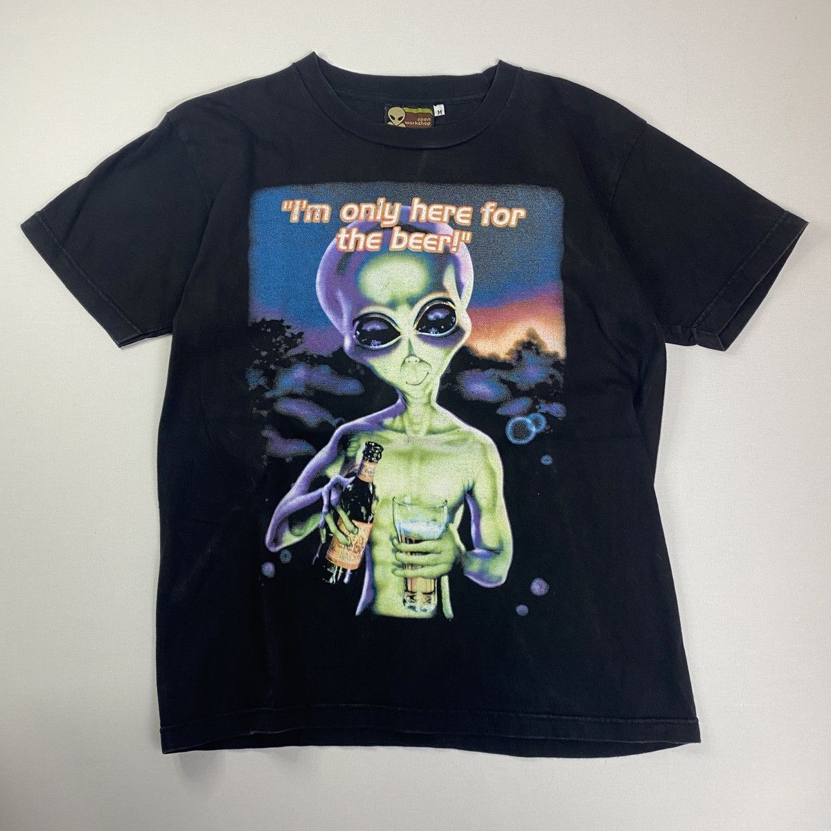 Alien Workshop RARE Alien Workshop “I’m Only Here For The Beer” Tee M Size US M / EU 48-50 / 2 - 1 Thumbnail