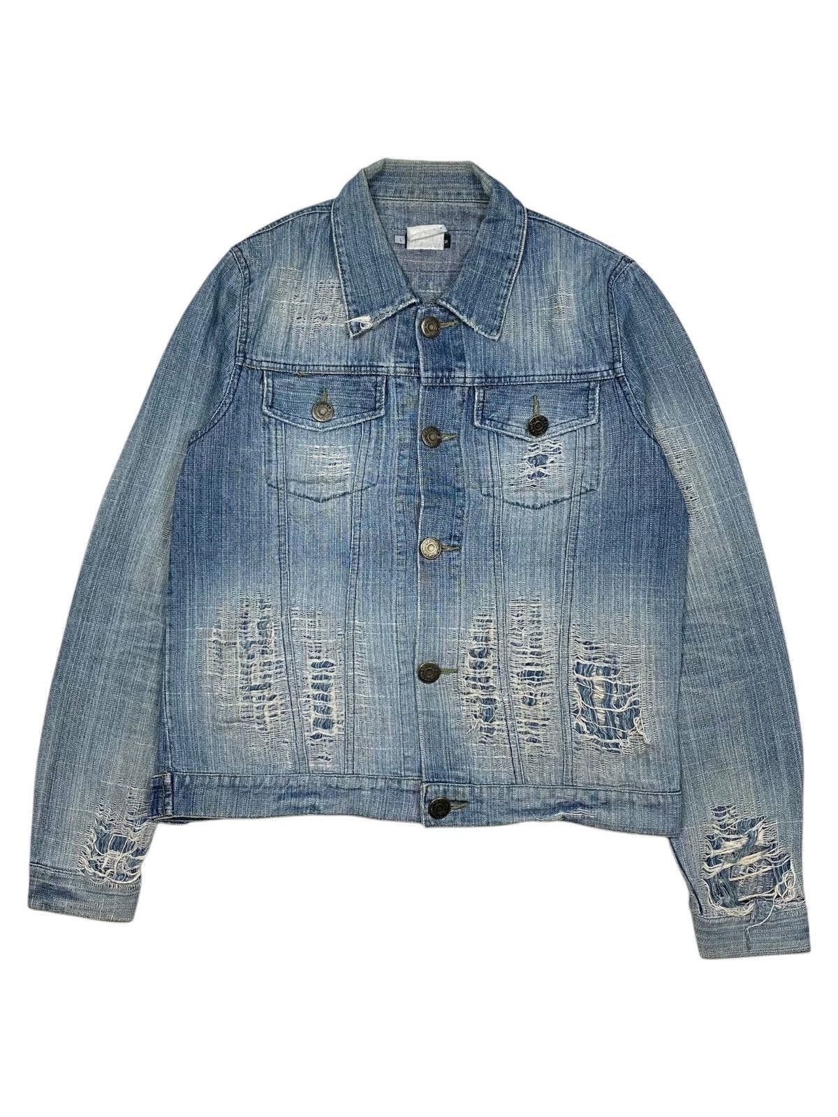 Dsquared2 2000s Dsquaraded - Crash Denim Jacket | Grailed