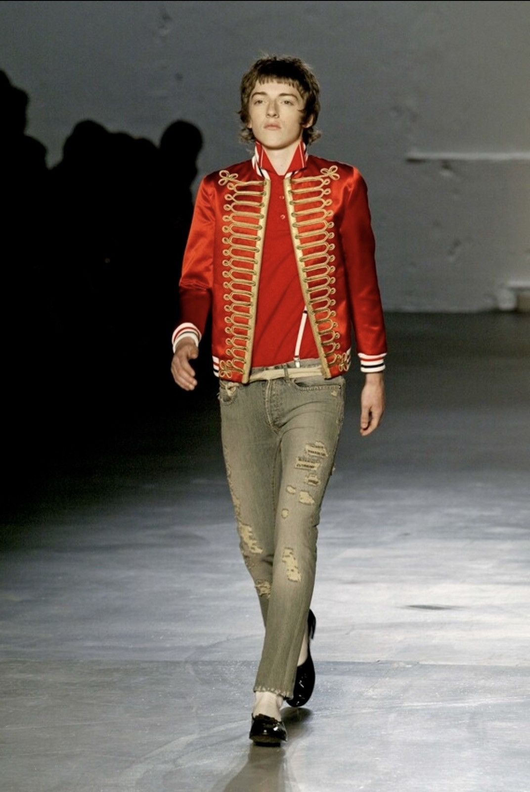 Dior Dior Homme by Hedi Slimane SS06 “Crash” Runway denim Size US 28 / EU 44 - 1 Thumbnail