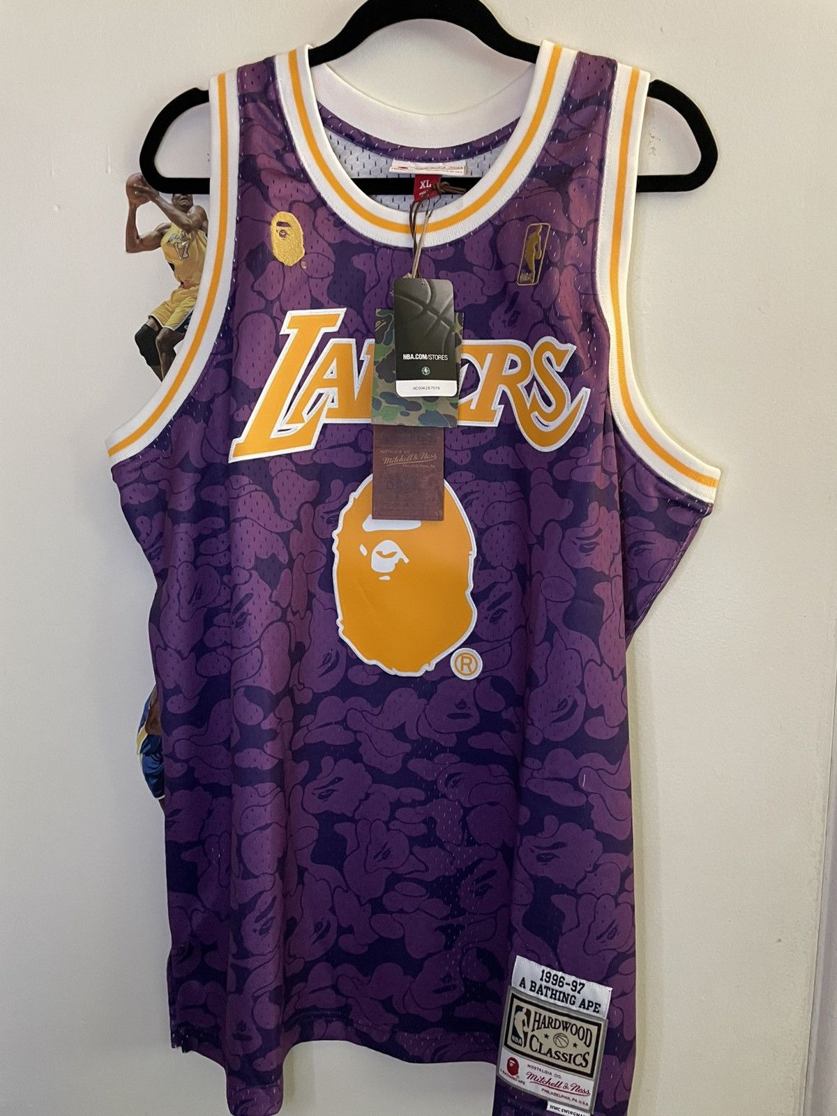 Bape × Mitchell & Ness Bape x Mitchell & Ness LA Lakers