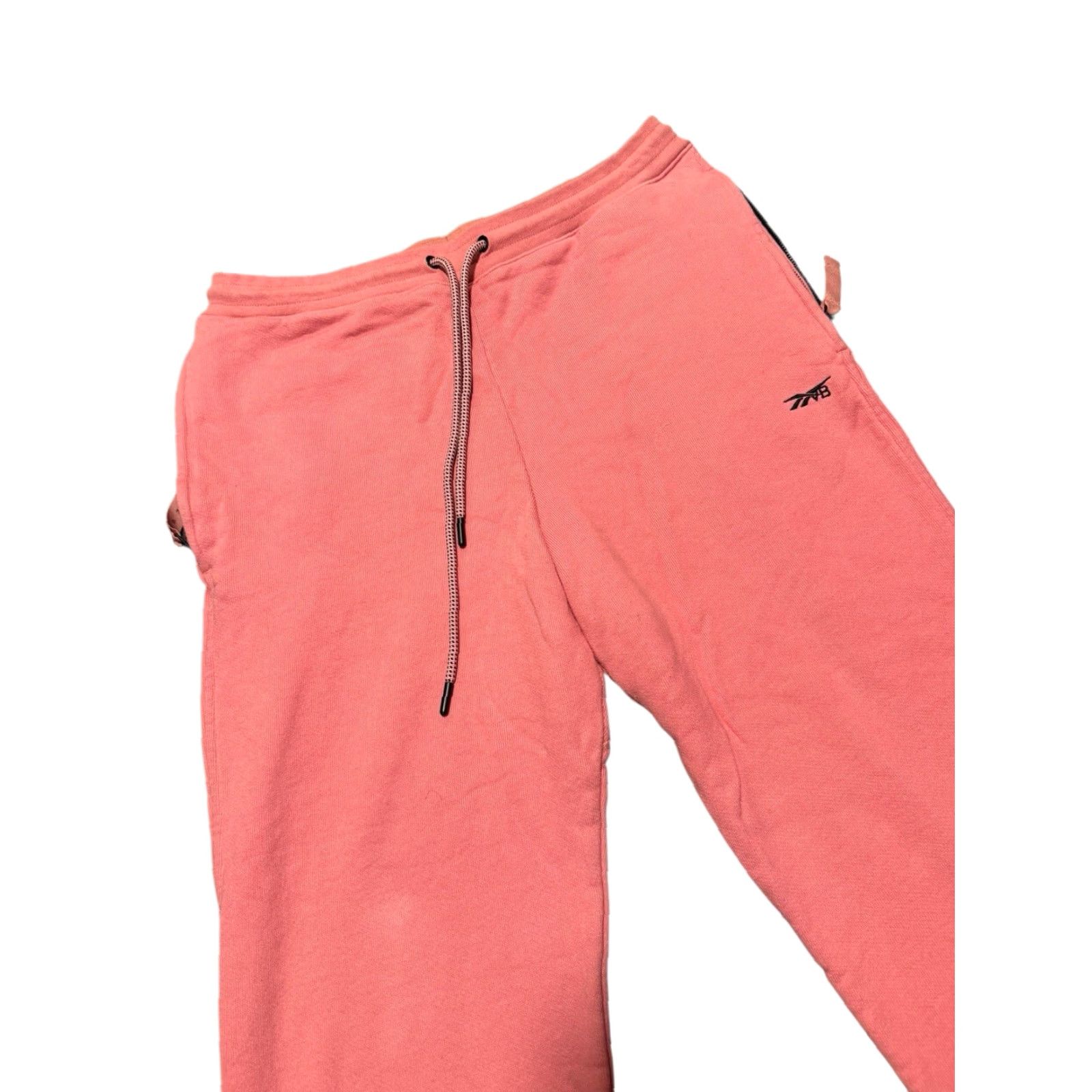 Victoria Beckham VINTAGE Reebok by Victoria Beckham Boyfriend Joggers Women’s L Pink Pants Activewear Jogger Activewear Logo Pockets Size 36" / US 14 / IT 50 - 3 Thumbnail