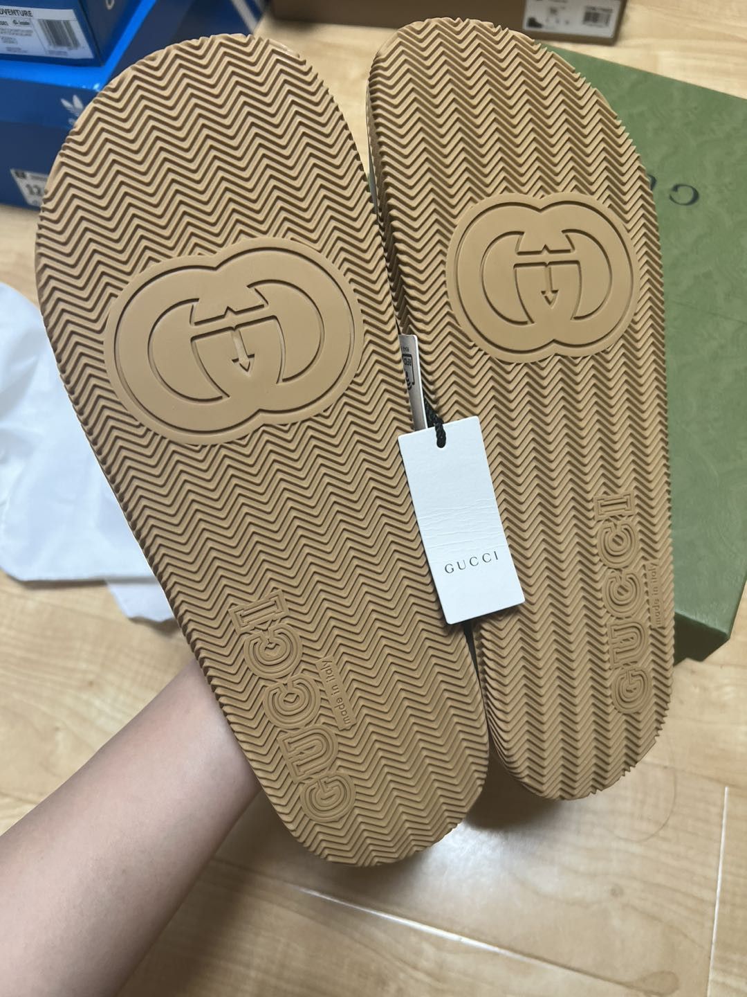 Gucci Gucci Slide Interlocking G Orange Size US 9.5 / EU 42-43 - 7 Thumbnail