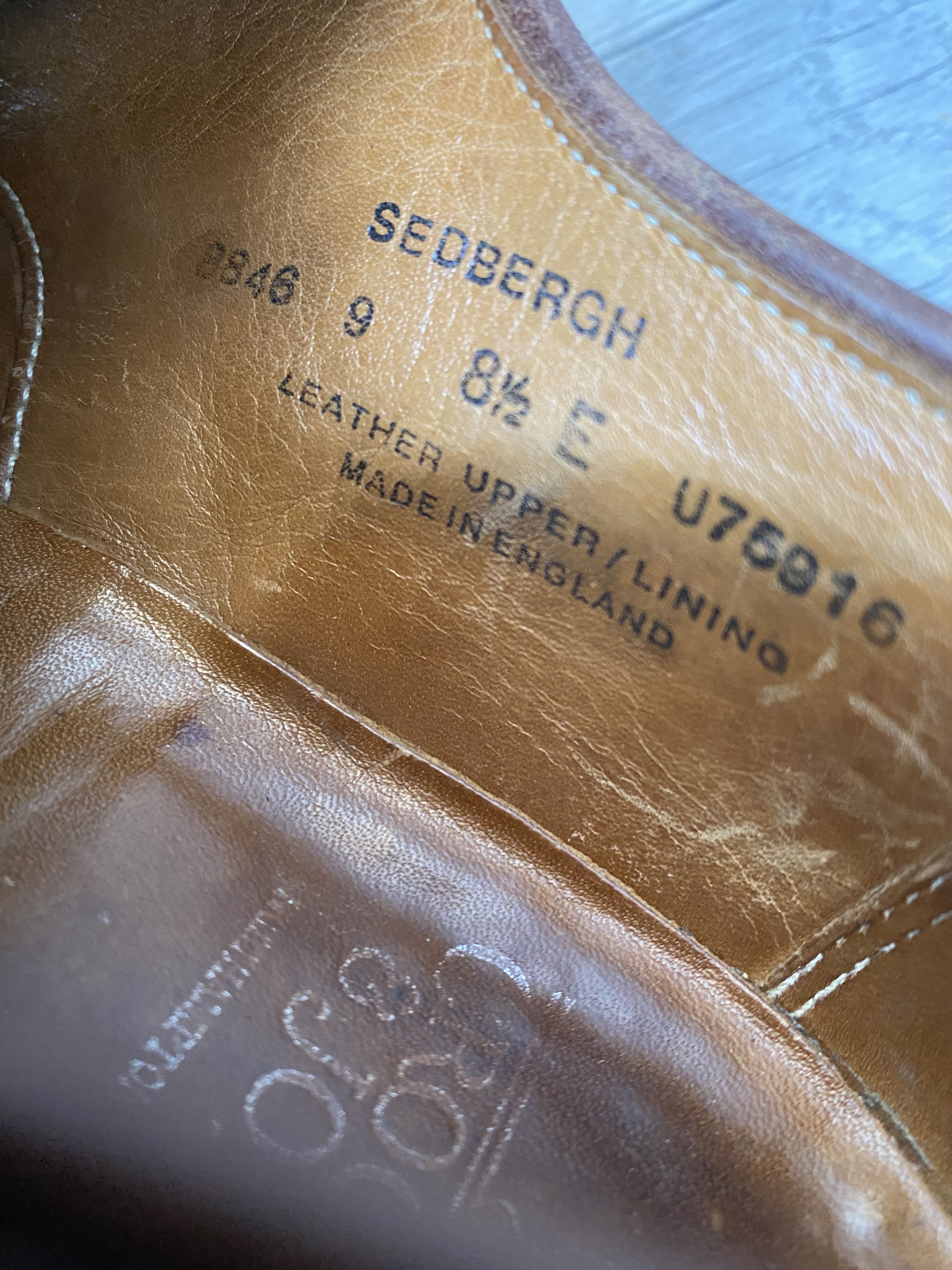 Crockett & Jones Crockett and jones cap toe leather oxford sz uk 8.5 Size US 9.5 / EU 42-43 - 10 Thumbnail