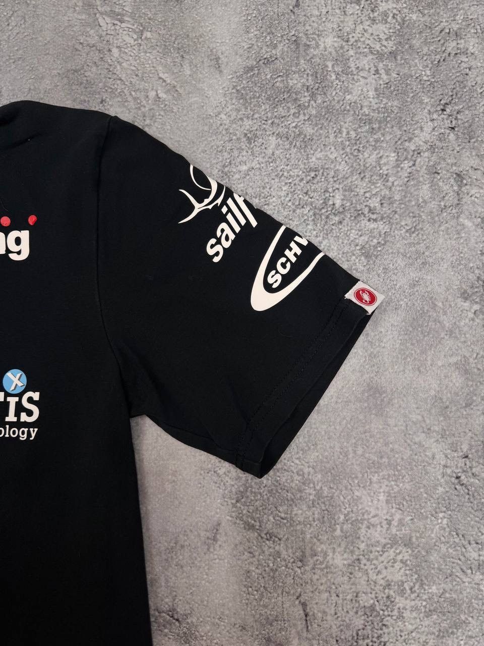 Other Castelli Men Polo T-Shirt Black Size M Size US M / EU 48-50 / 2 - 3 Thumbnail