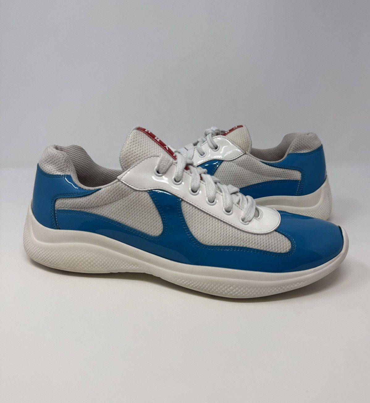 Prada Prada Americas Cup Sneaker Light Blue Size US 11.5 / EU 44-45 - 1 Thumbnail