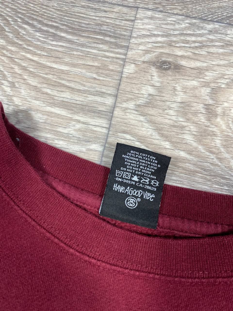 Stussy Vintage Y2K Stussy Sweatshirt Crewneck Big Logo Size US L / EU 52-54 / 3 - 7 Thumbnail