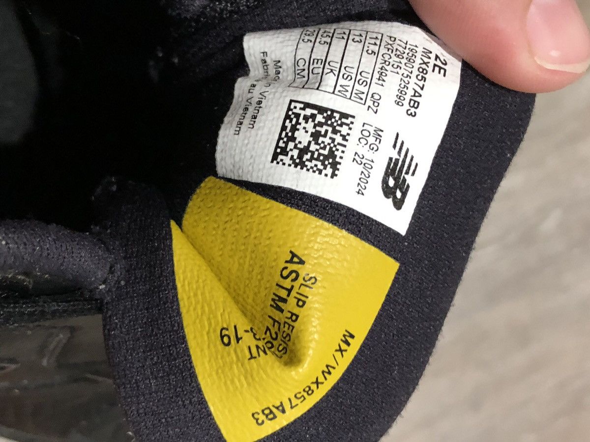 New Balance New Balance 857 Shoes Men Sz 11.5 2E Slip Resist Work Shoes Size US 11.5 / EU 44-45 - 15 Thumbnail