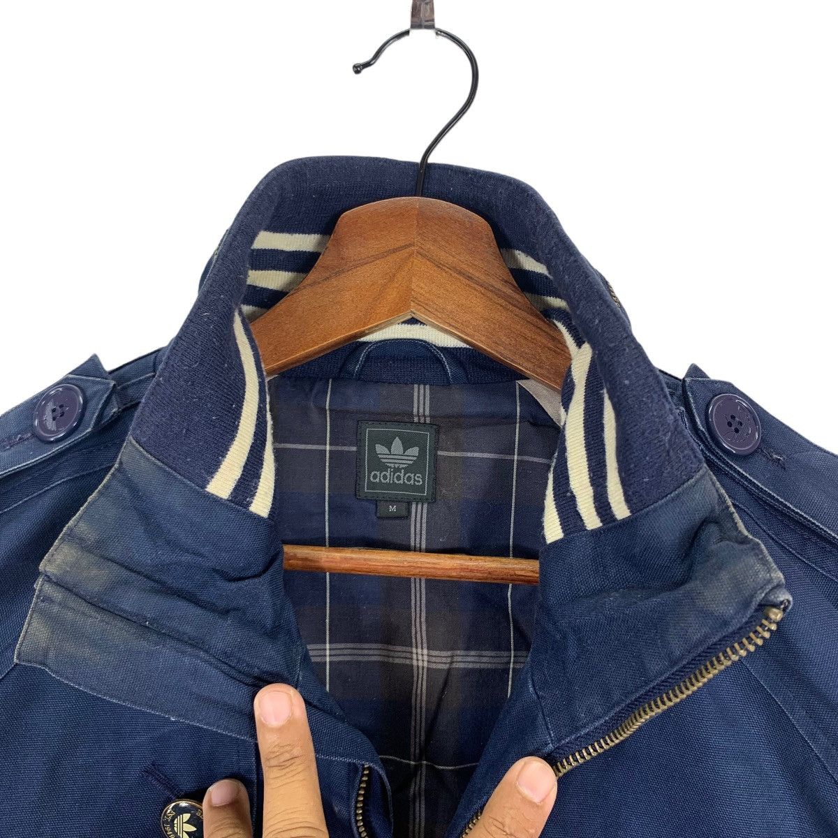 Adidas × Vintage VINTAGE ADIDAS SPORTSWEAR ZIPPER JACKET Size US M / EU 48-50 / 2 - 5 Thumbnail