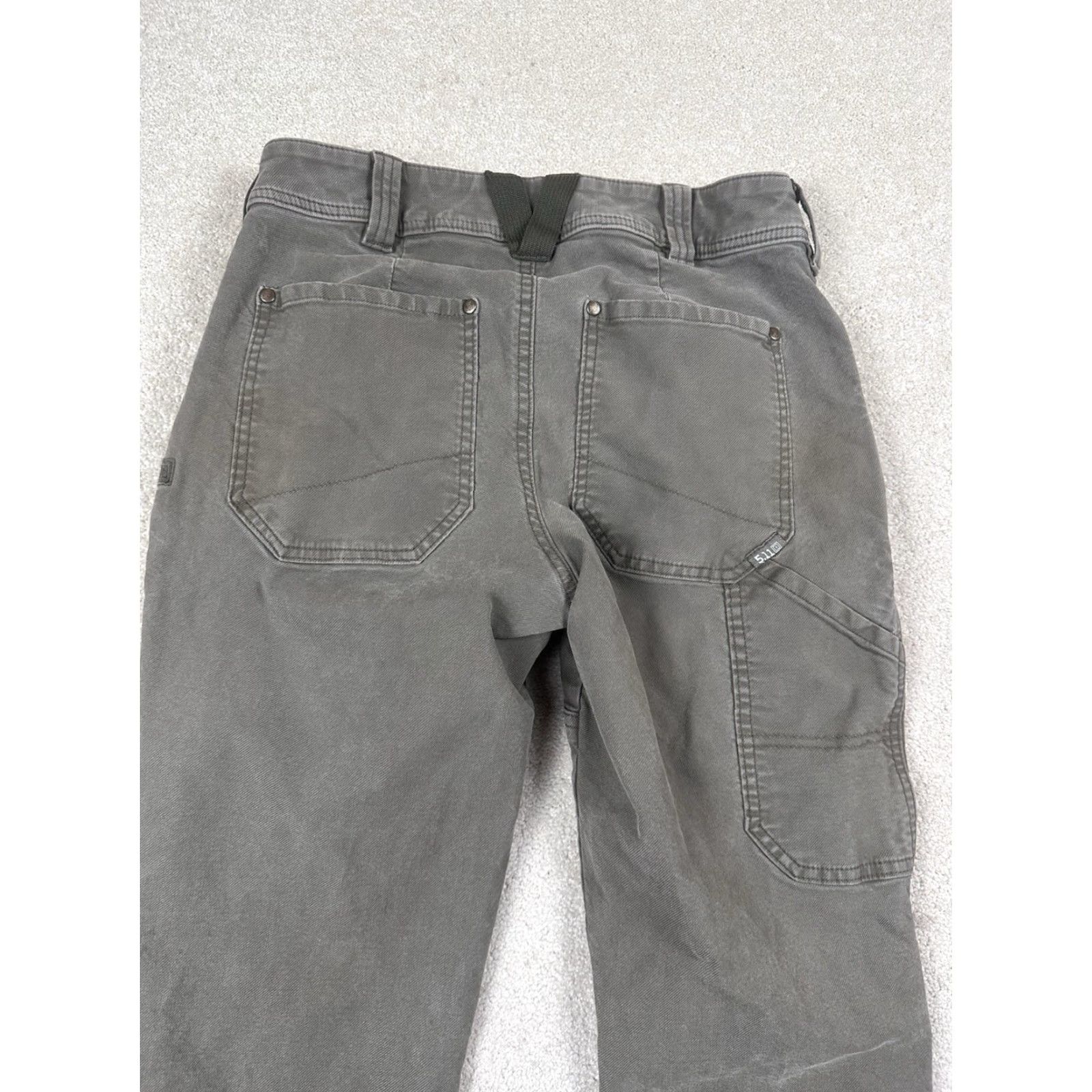 Vintage 5.11 Tactical Defender Flex Utility Jeans Mens 28x30 Green Army Green Size US 28 / EU 44 - 4 Thumbnail