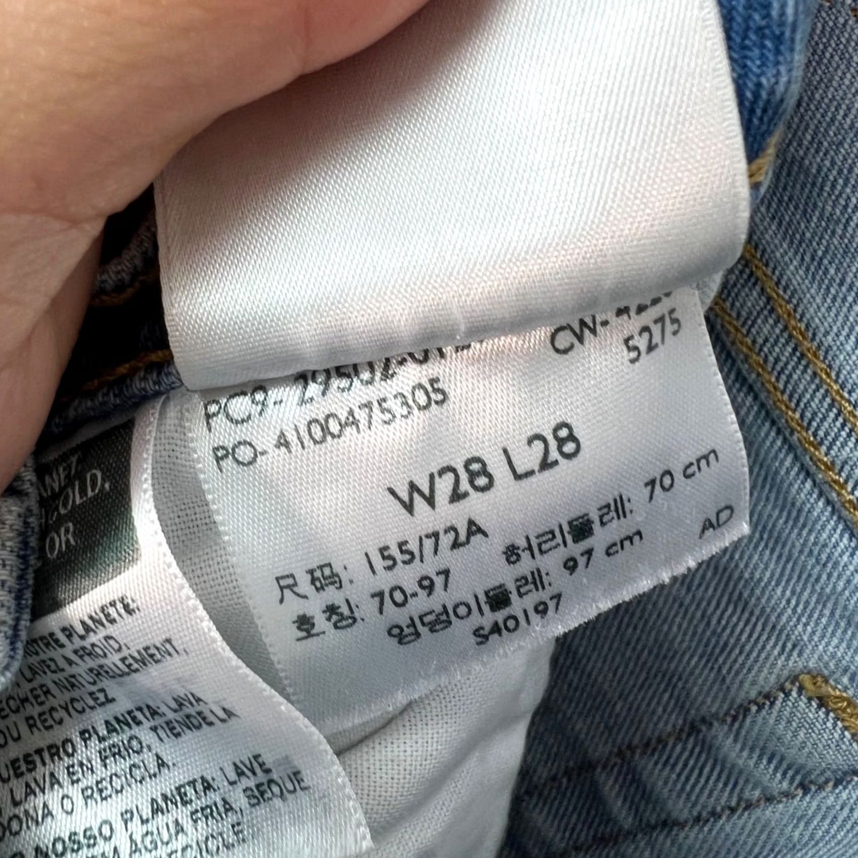 Levi's Levi's 501 Jeans Regular Size 28 Light Blue Distressed Denim Button Fly Women Jeans XX501 Size 28" / US 6 / IT 42 - 5 Thumbnail