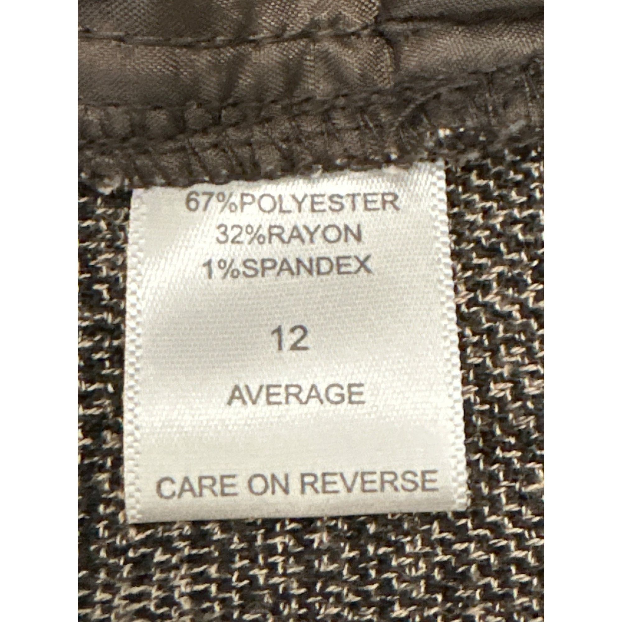 Other 7th Avenue Size 12 Tweed Trousers Flared Leg Tailored Work P Size 32" / US 10 / IT 46 - 9 Thumbnail