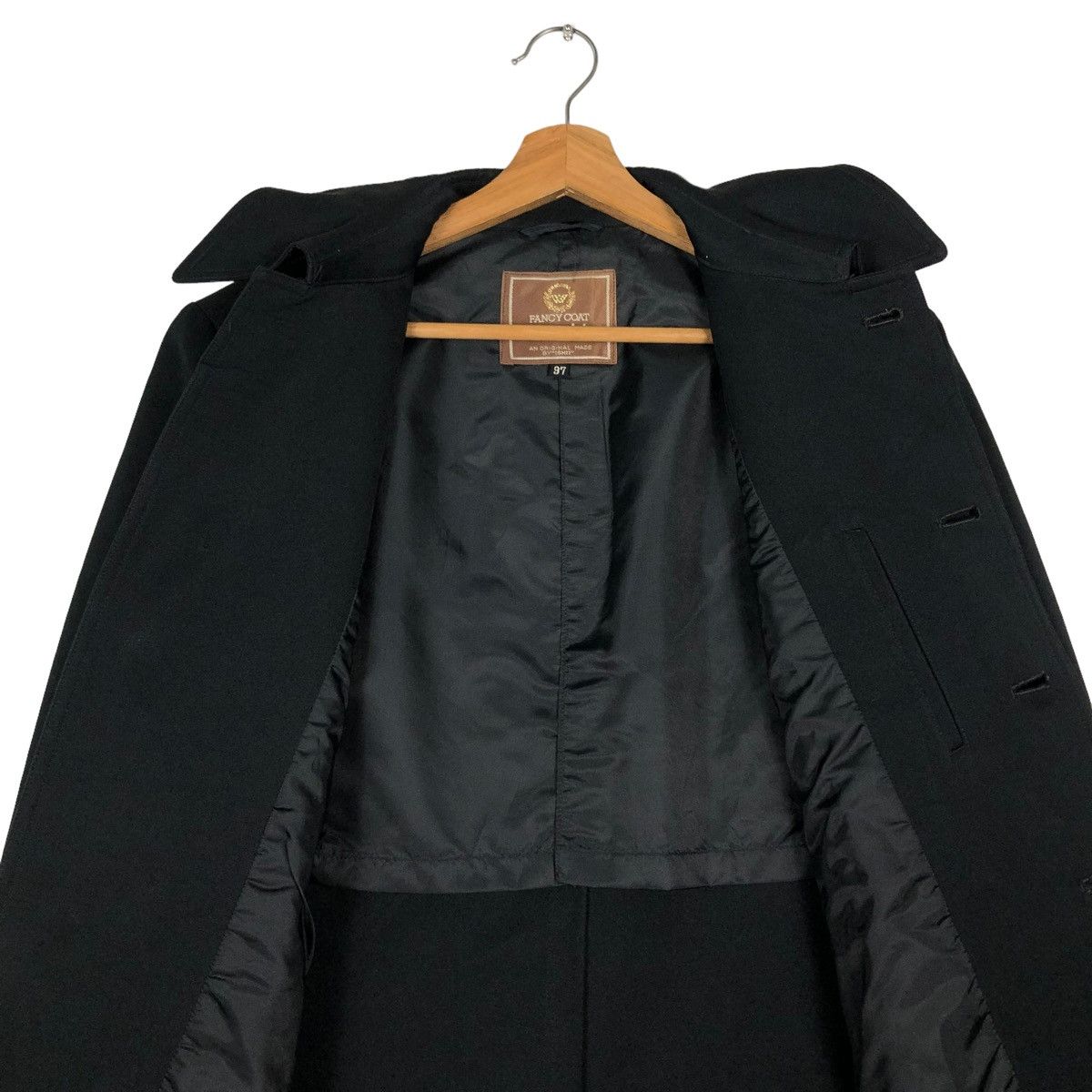 Japanese Brand × Vanquish 🔥RICH BLACK - LONG FLY COATS JACKET FANCY COAT VANQUISH Size US M / EU 48-50 / 2 - 14 Thumbnail