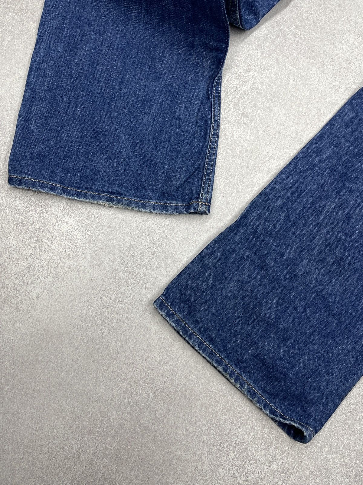 Diesel Mens Diesel Zatiny Denim Jeans Blue Y2K Size US 36 / EU 52 - 9 Thumbnail