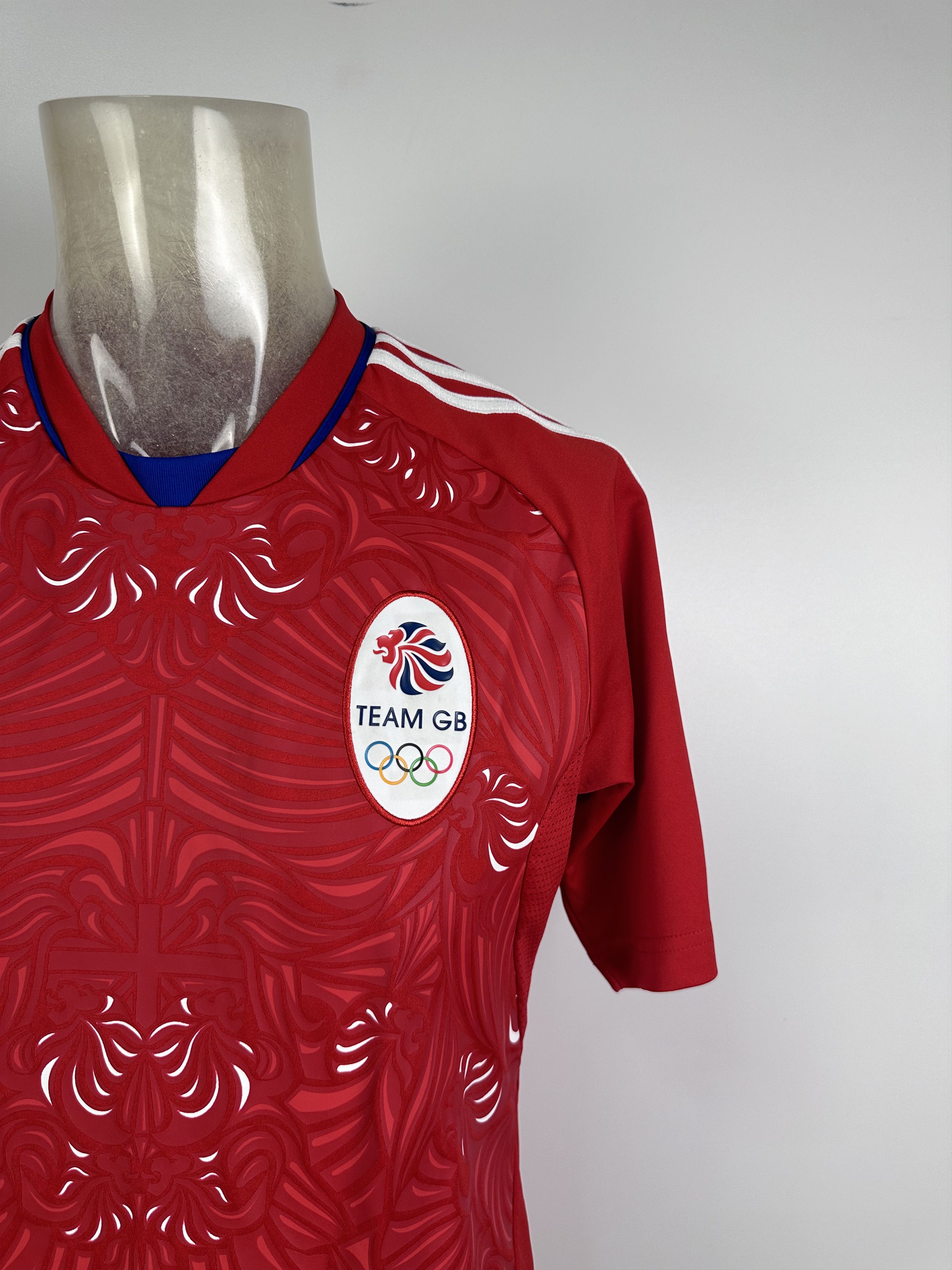 Adidas GREAT BRITAIN 2012 SHIRT JERSEY ADIDAS OLYMPIC GAMES Size US M / EU 48-50 / 2 - 2 Thumbnail