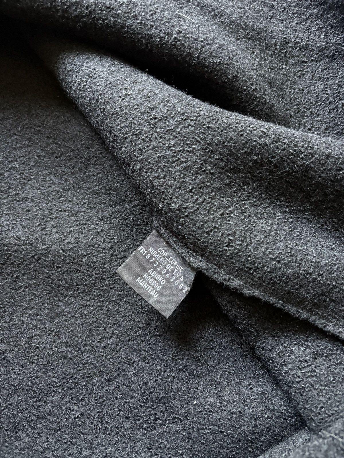 Cop Copine Archive 00s Cop Copine Avant Garde Hooded Long Wool Coat Size M / US 6-8 / IT 42-44 - 9 Thumbnail