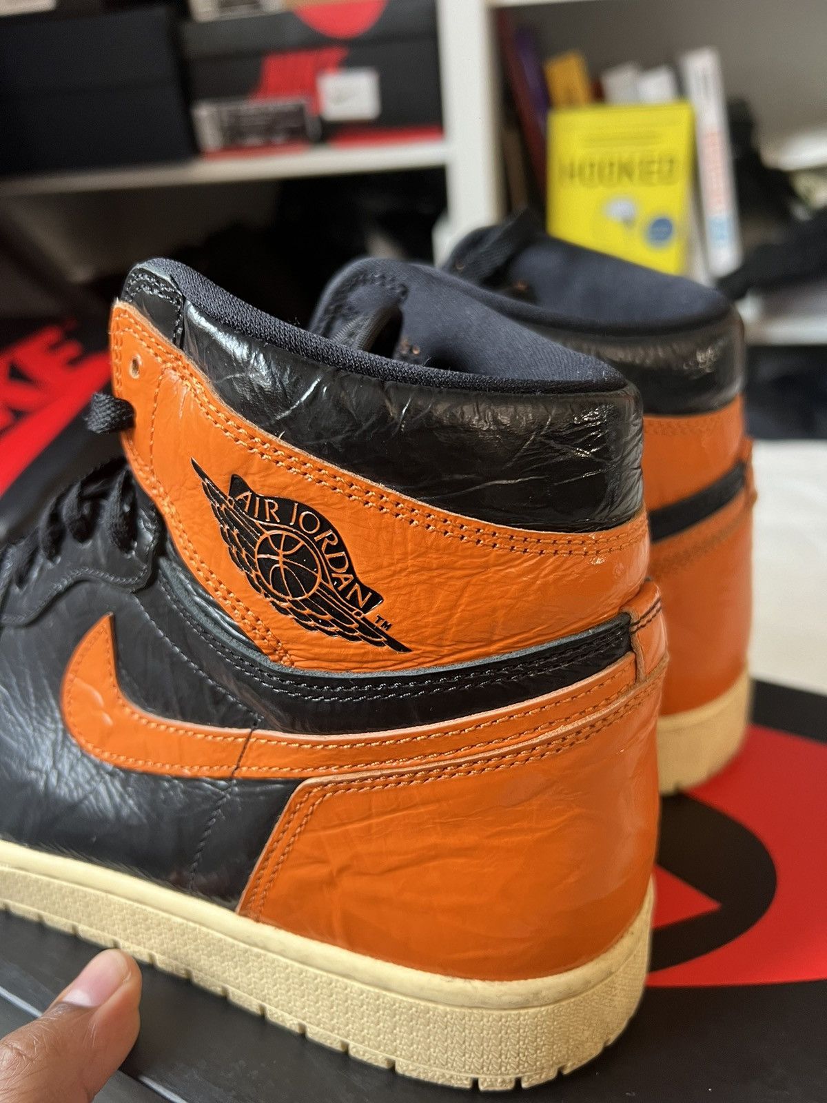 Jordan Brand × Nike Nike Air Jordan High Shattered Backboard 3.0 Size US 11.5 / EU 44-45 - 8 Thumbnail