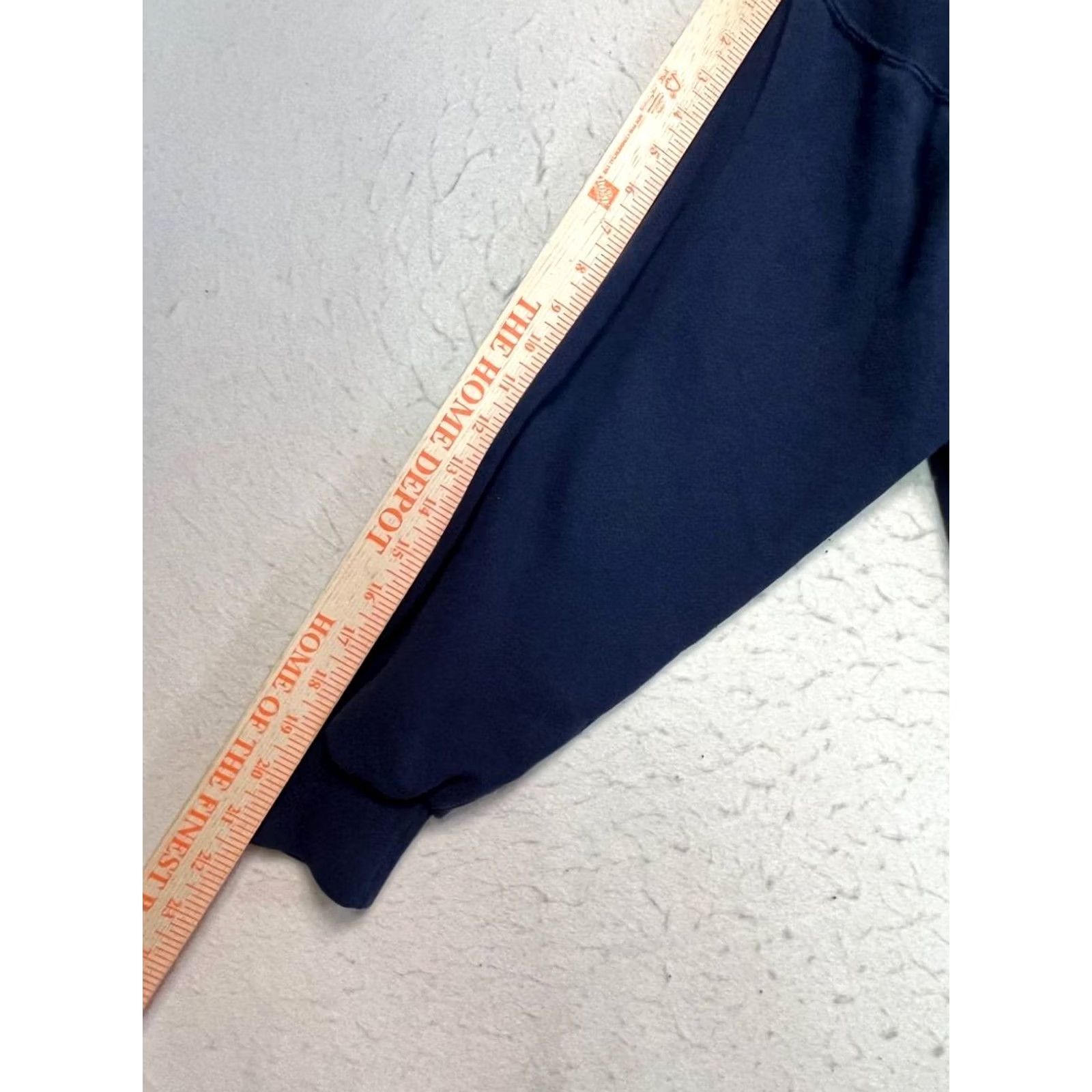 Soffe VINTAGE Soffee USA Navy Hoodie Pullover Size M Navy Logo Hooded Sweatshirt Men Size US M / EU 48-50 / 2 - 3 Thumbnail