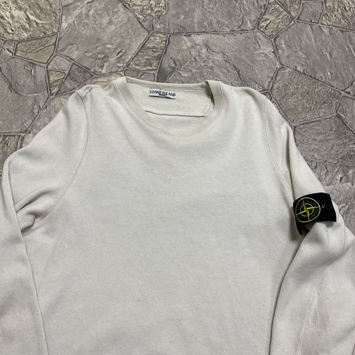 Stone Island Stone island sweatshirt vintage White Size US XL / EU 56 / 4 - 4 Thumbnail