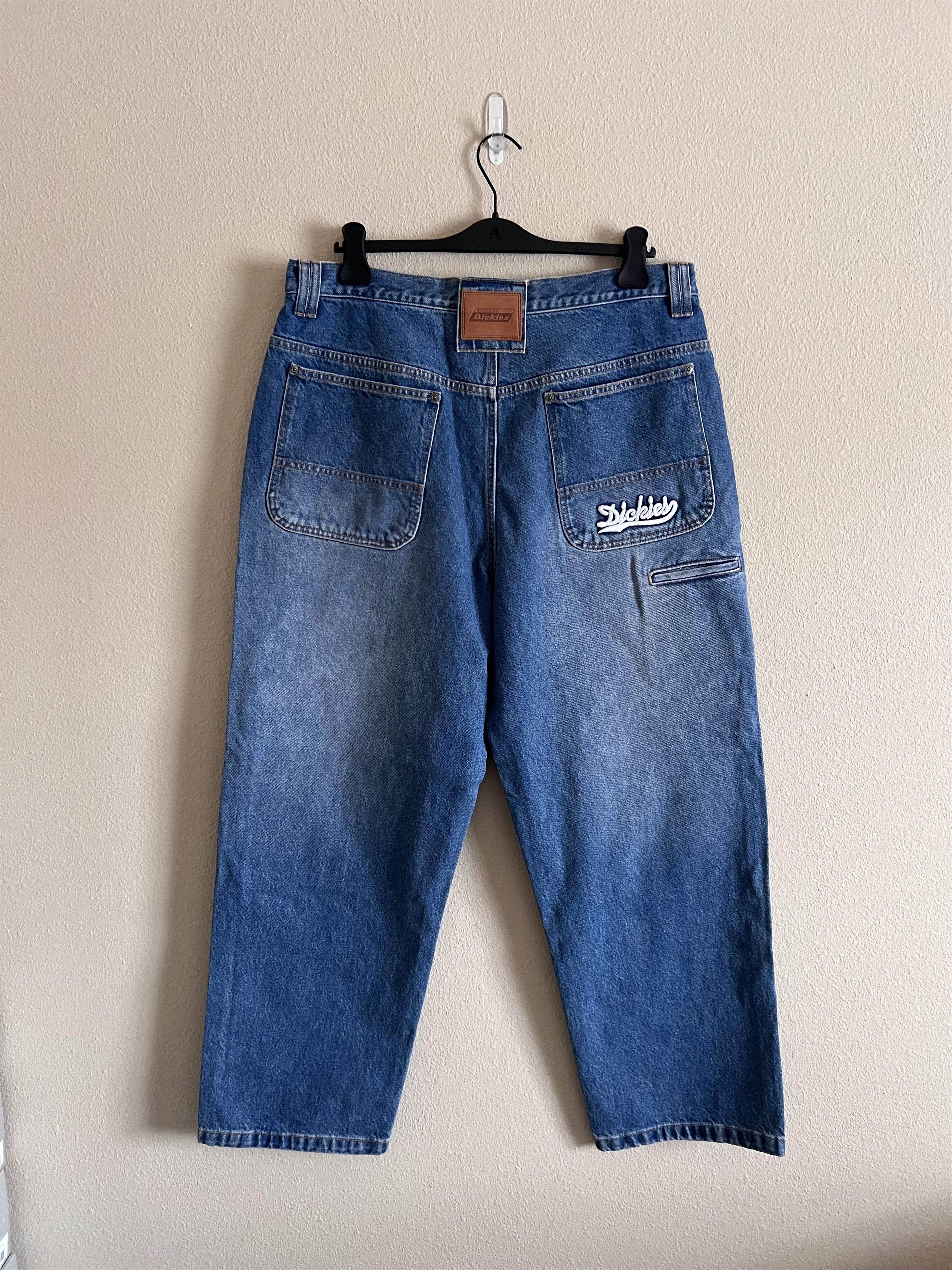 Dickies × Supreme Supreme Dickies Double Knee Baggy Jeans in Washed Indigo Size US 36 / EU 52 - 4 Thumbnail