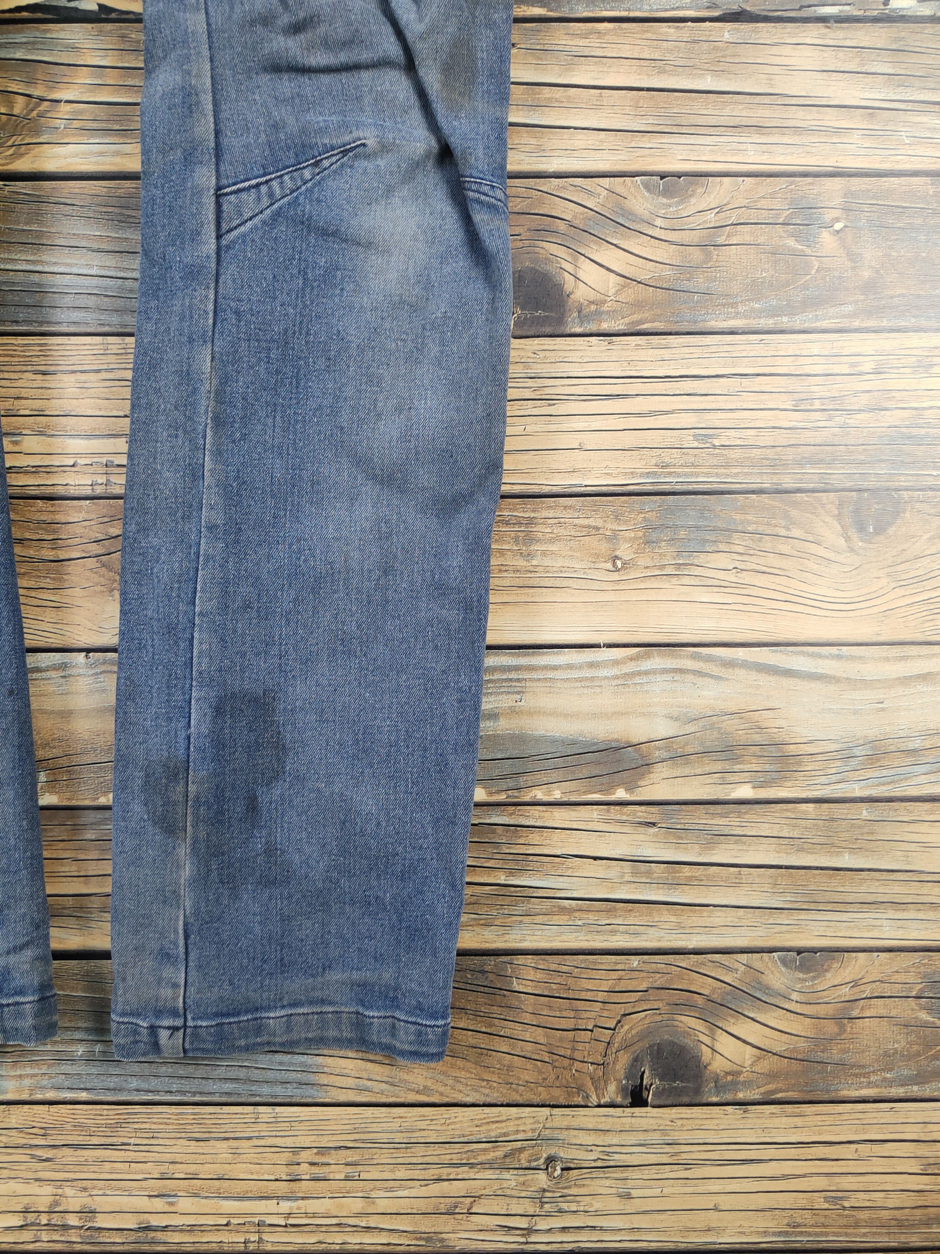 Japanese Brand FieldCore Blue Distressed Ripped Jeans #W2083 Size US 28 / EU 44 - 6 Thumbnail
