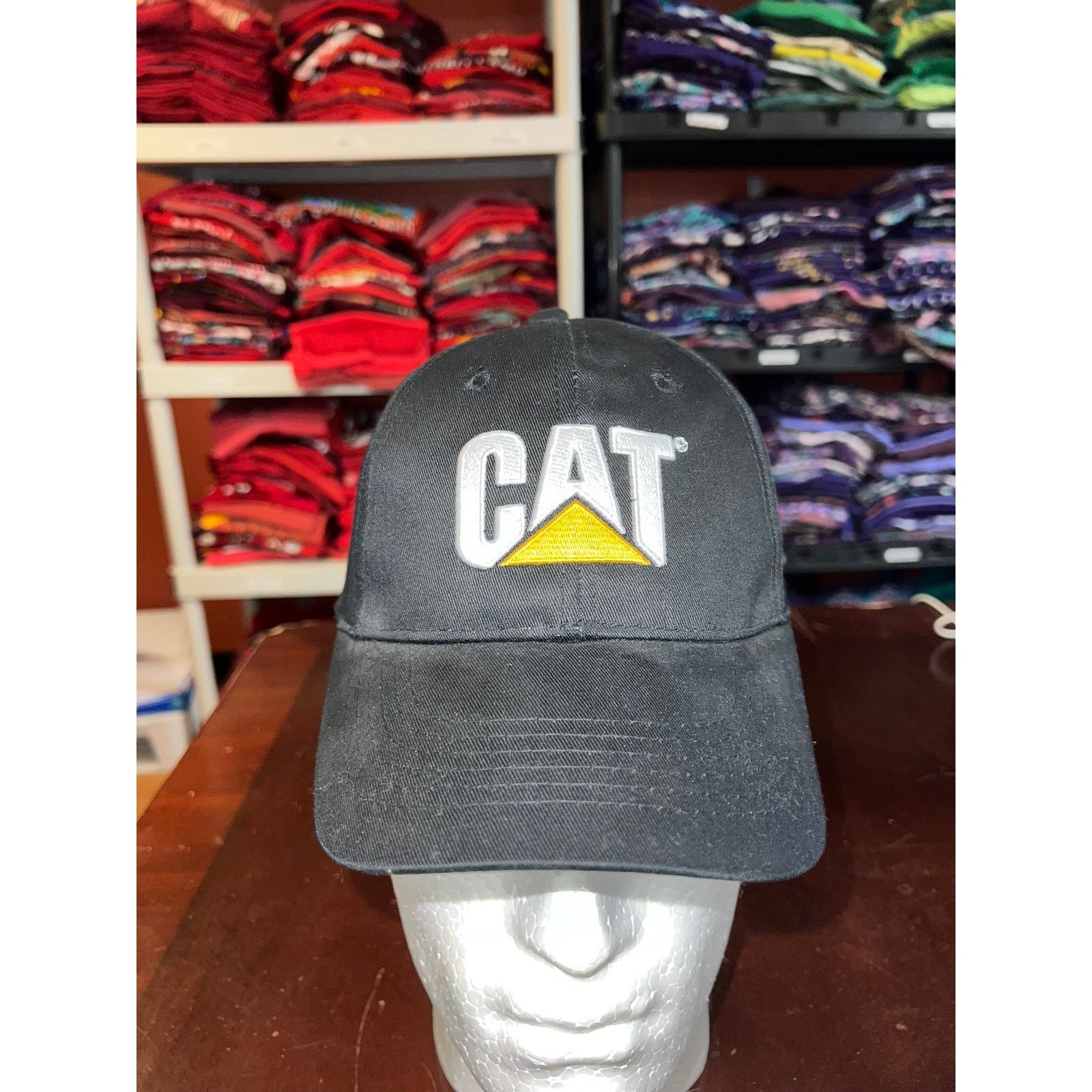 Catalina Vintage Cat Hat Caterpillar Wagner Rents Black Headwear Size ONE SIZE - 1 Thumbnail
