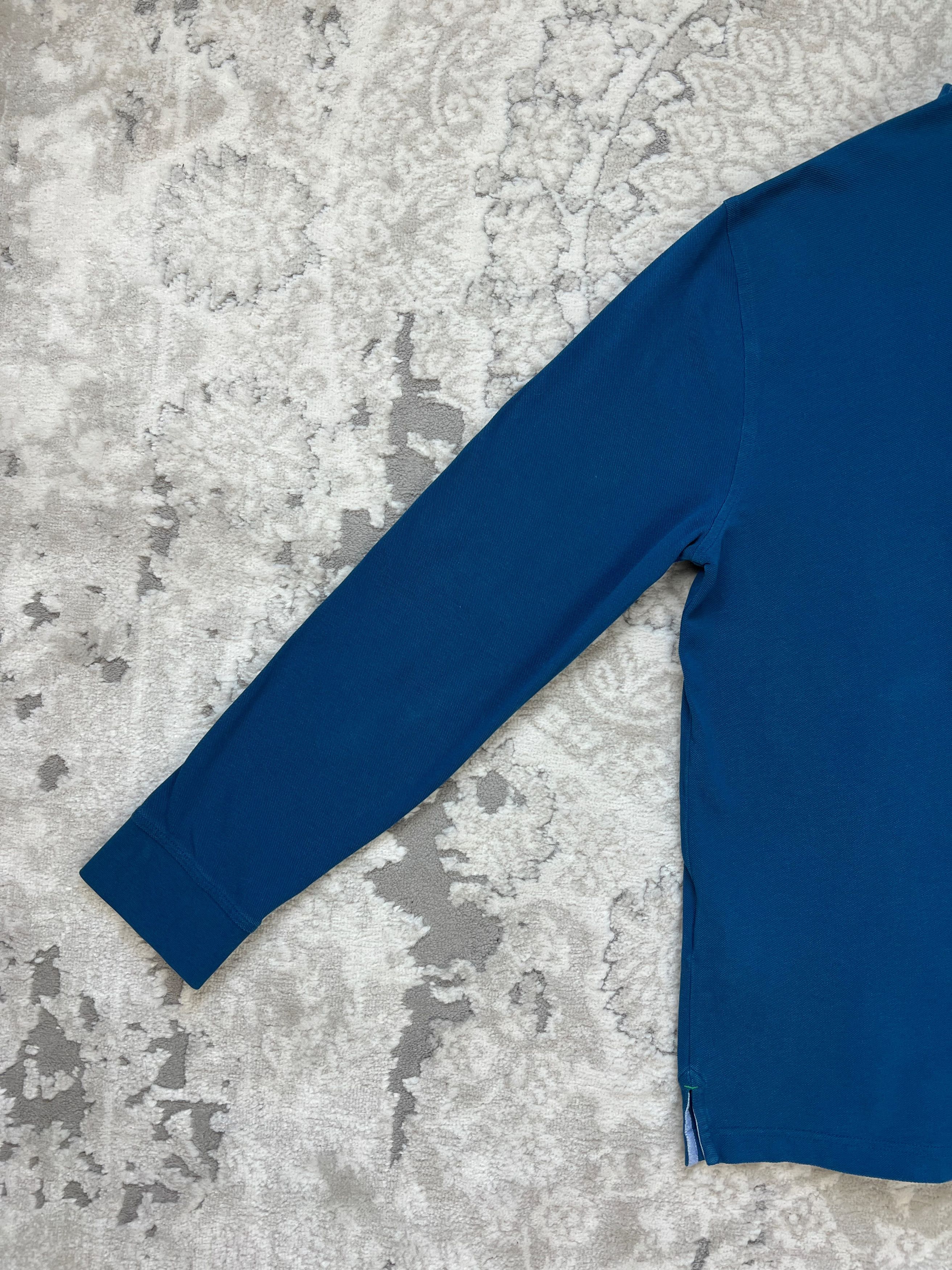 Tommy Hilfiger Tommy Hilfiger Long Sleeve Polo Shirt XL – Teal Blue Size US XL / EU 56 / 4 - 13 Thumbnail