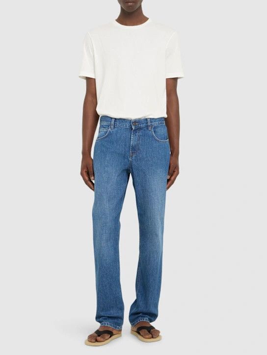The Row o1lsvrm0425 Jeans in Washed Blue Size US 30 / EU 46 - 2 Thumbnail
